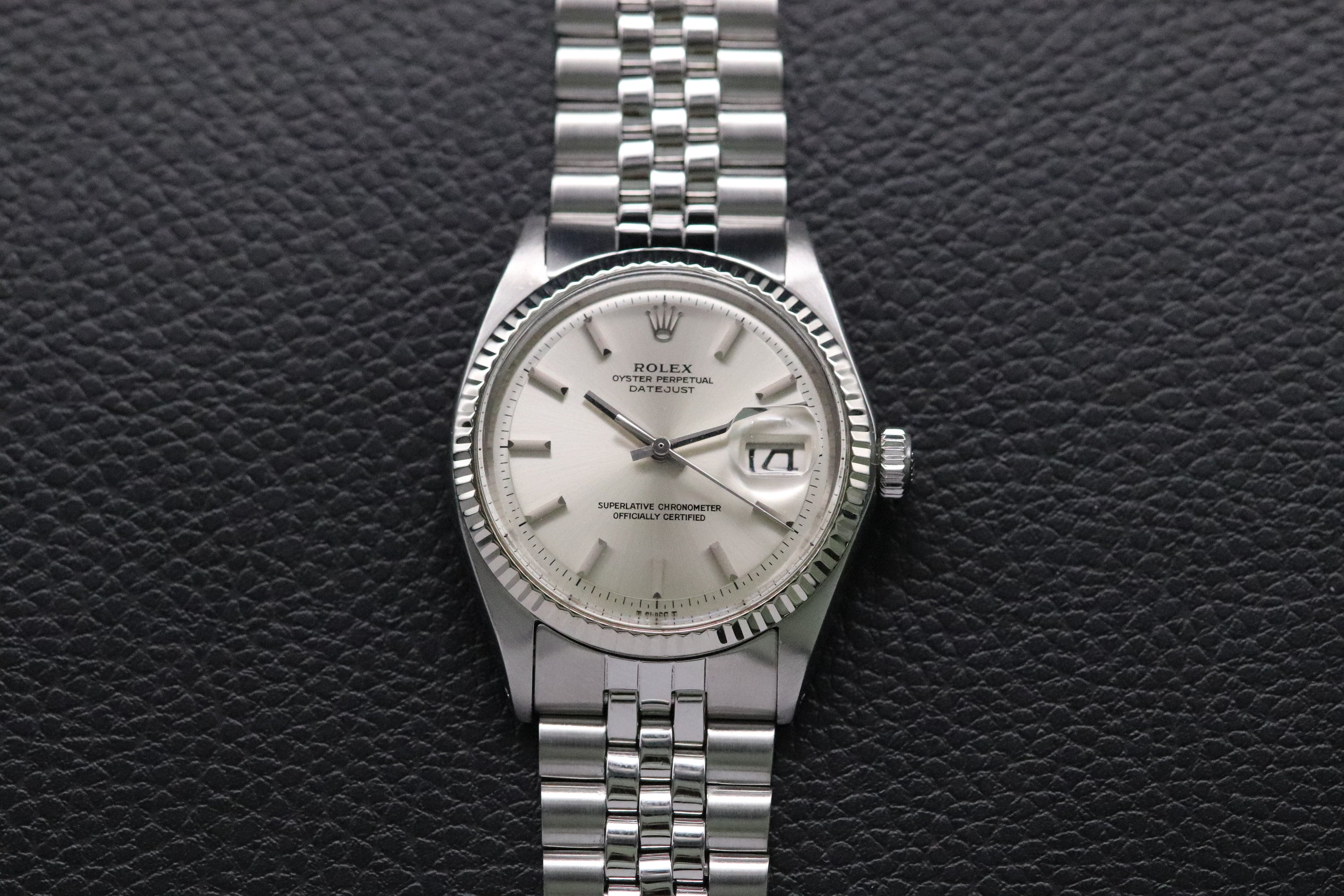 Rolex Datejust 1601 Silver Dial 1969
