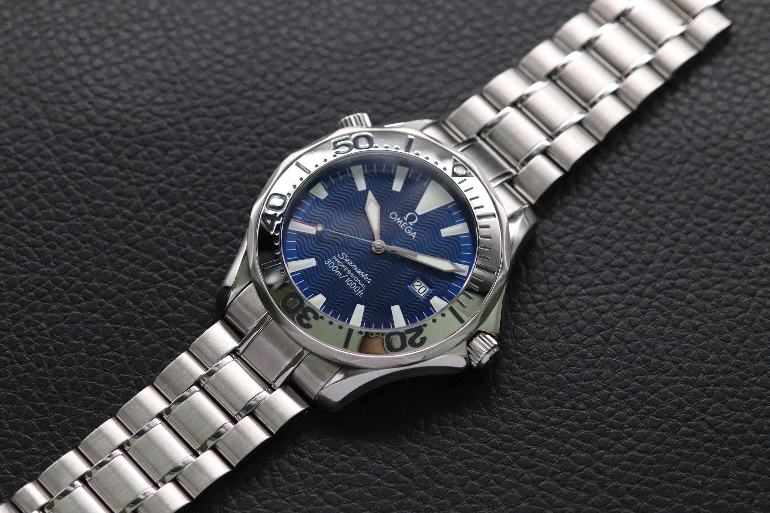Omega Seamaster Diver 2265.80 Blue Dial 1998