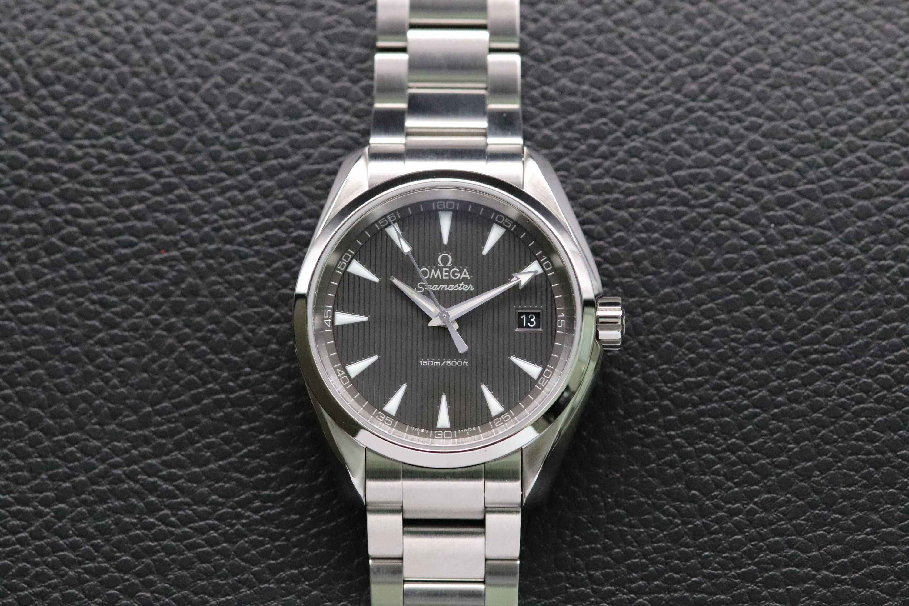 Omega Seamaster Aqua Terra 231.10.39.60.06.001 Grey Dial Fullset 2015 Box+Paper