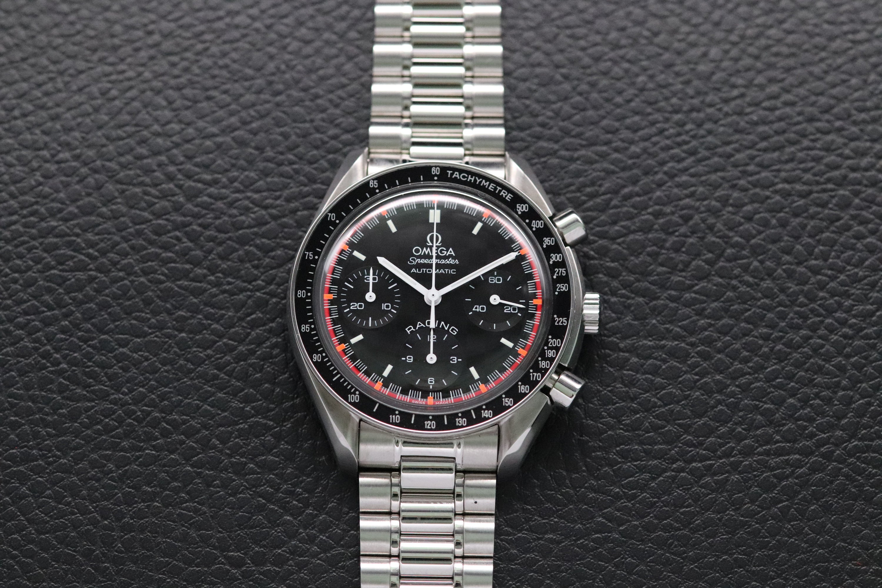 Omega Speedmaster Reduced 3518.50 Michael Schumacher 2001 Fullset Box+Paper