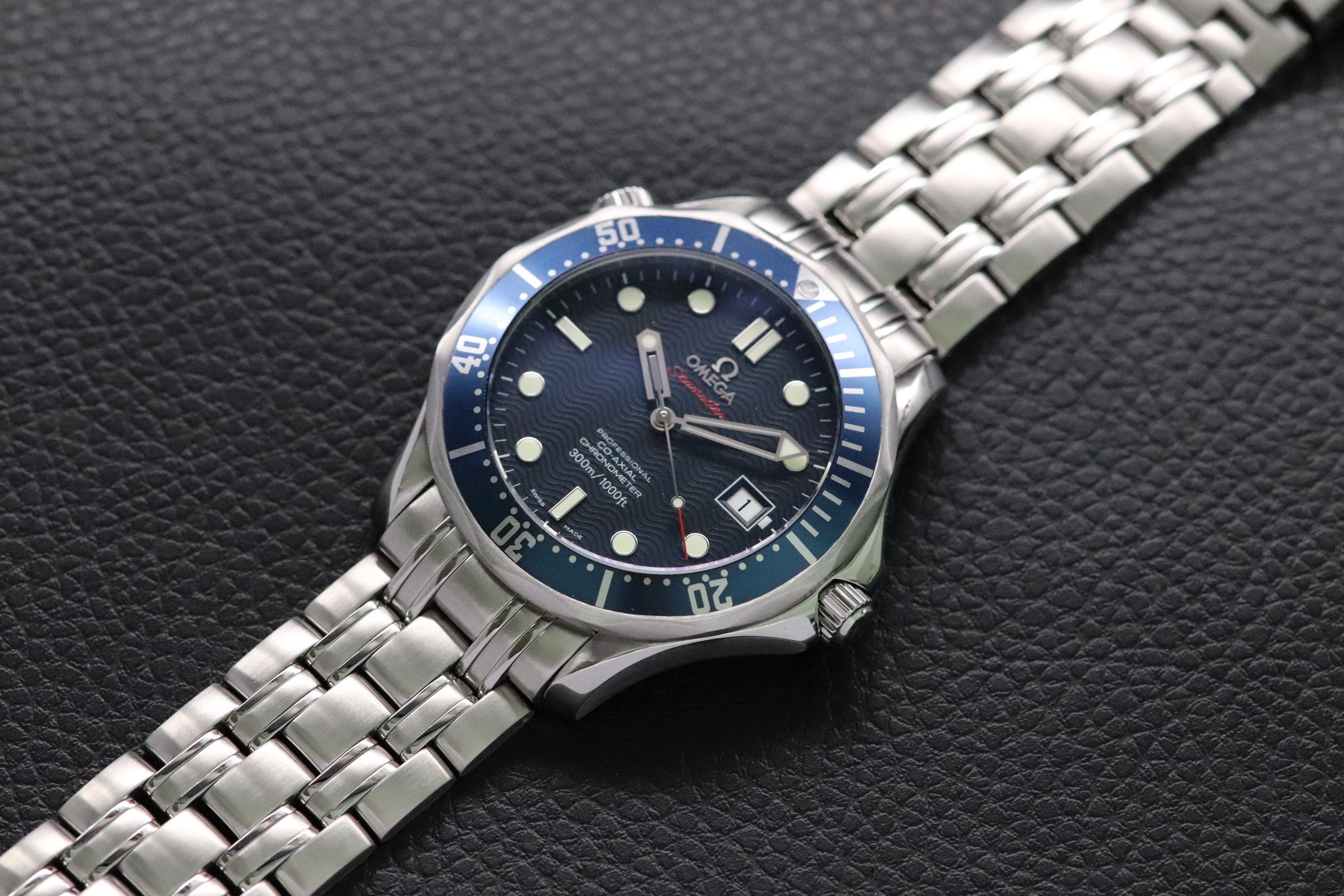 Omega Seamaster Diver 2220.80 Blue Dial 2009