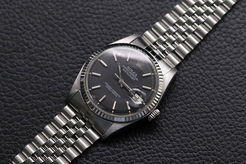 Rolex Datejust 1601 Black Dial