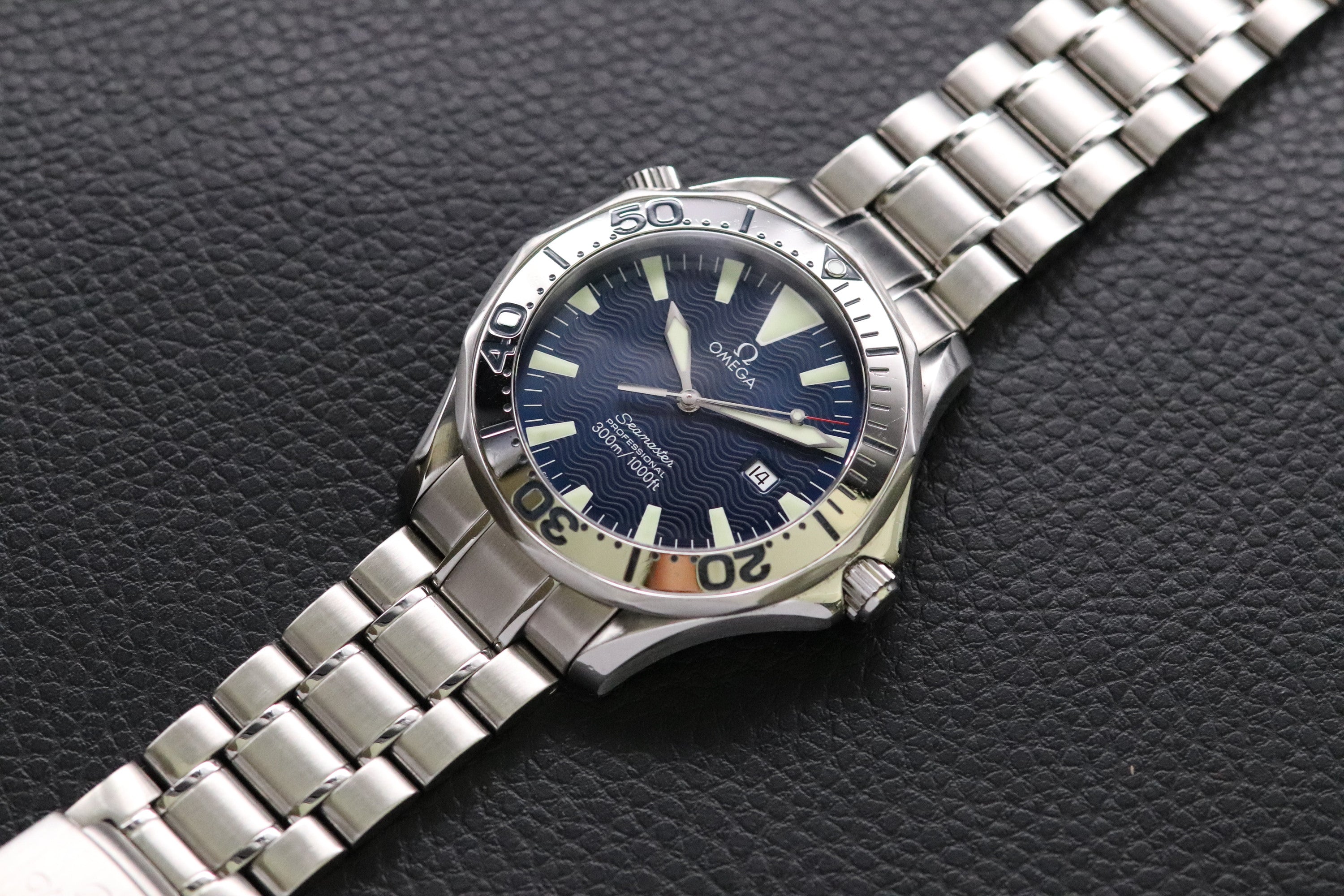 Omega Seamaster Diver 2265.80 Blue Dial 1998
