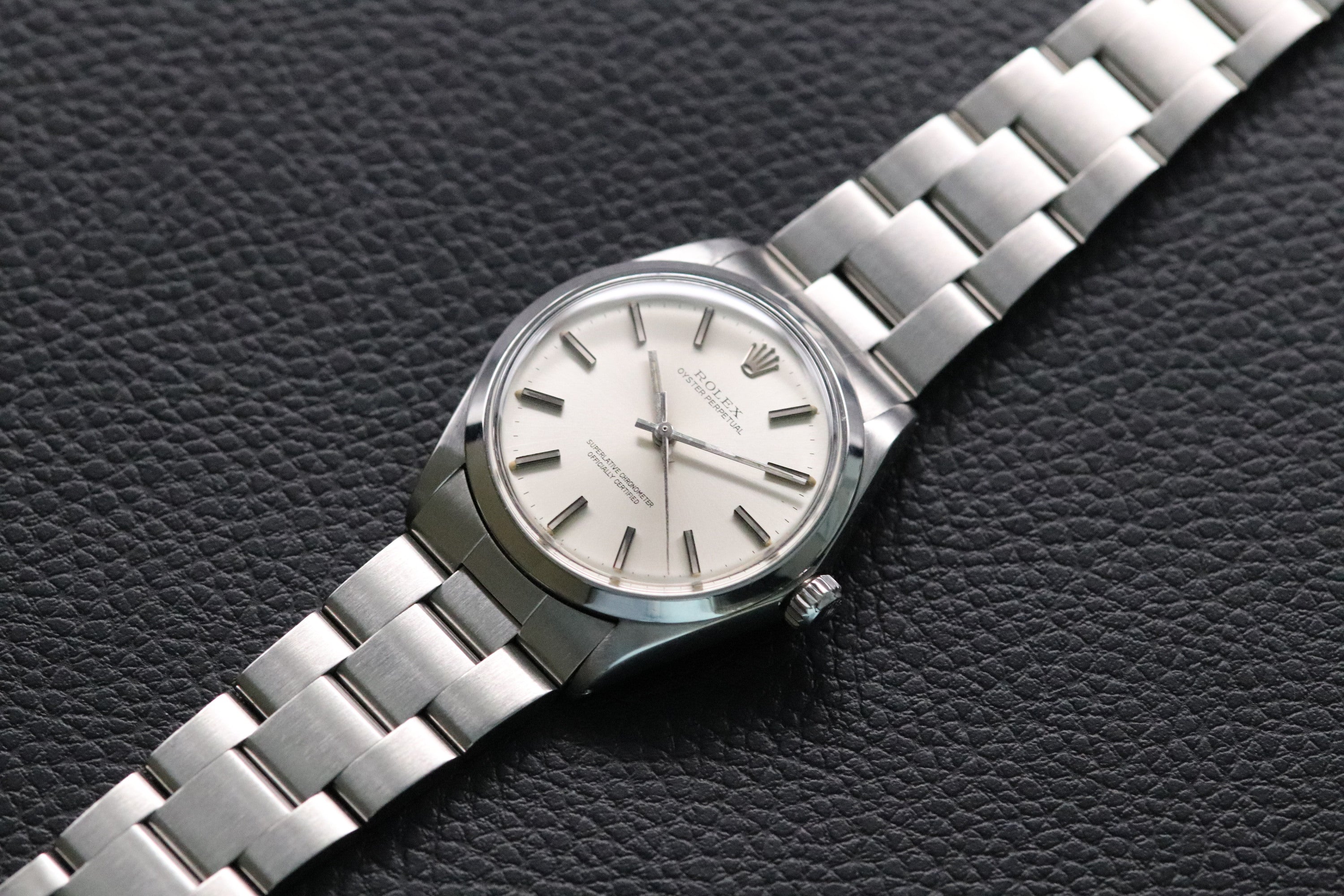 Rolex Oyster Perpetual 1002 Lavender Dial