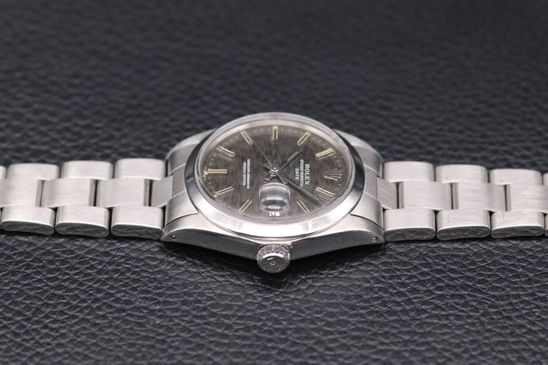 Rolex Date 1500 Grey Mosaic