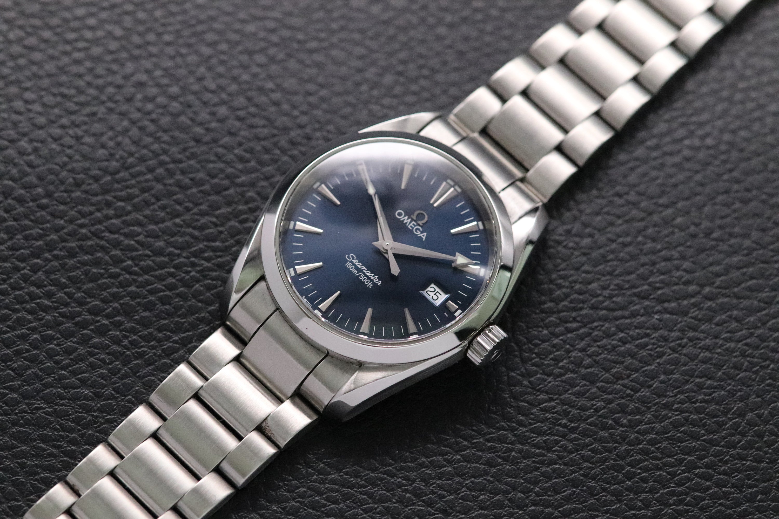 Omega Seamaster Aqua Terra 2518.80 Blue Dial 1998