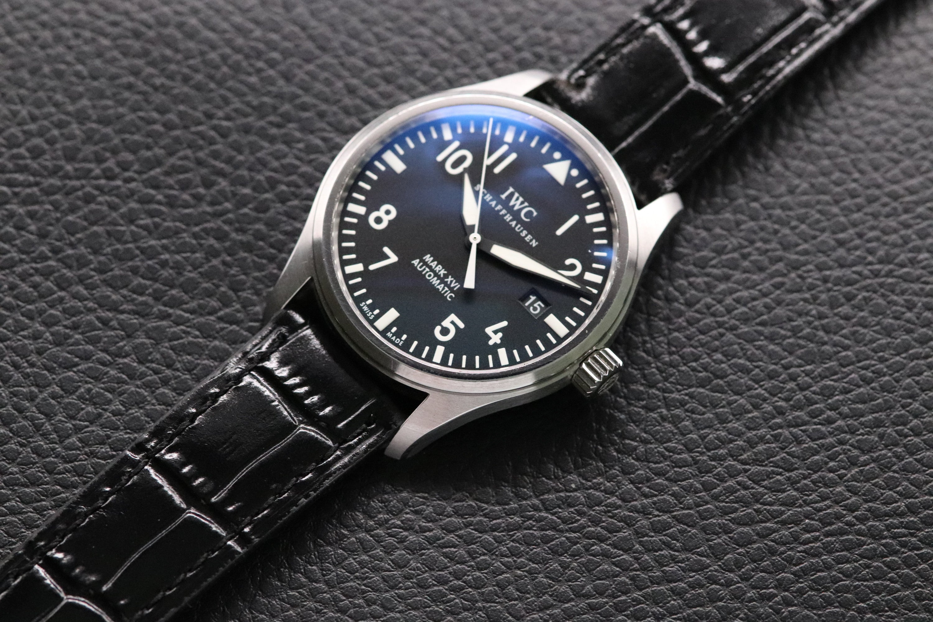 IWC Mark XVI Black IW325501 Pilot 2007 Papers