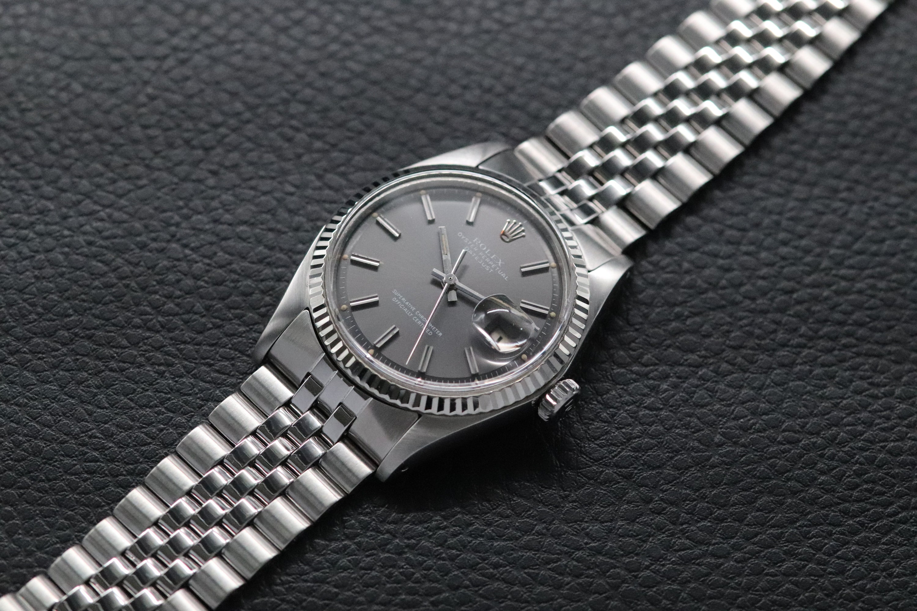 Rolex Datejust 1601 Grey Dial 1972