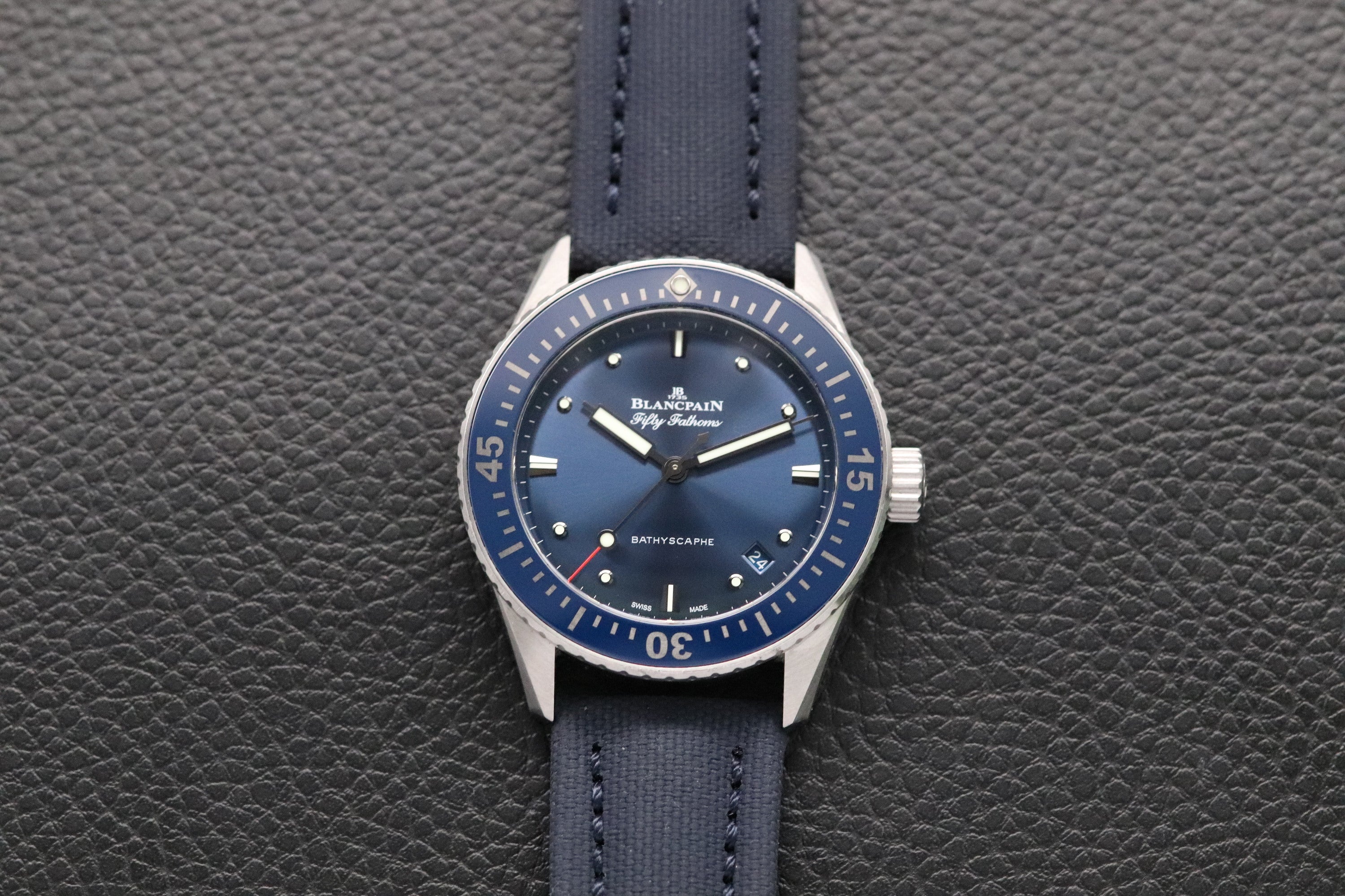 Blancpain Fifty Fathoms Bathyscape 5100-1140-O52A Fullset 2023 Box+Papers