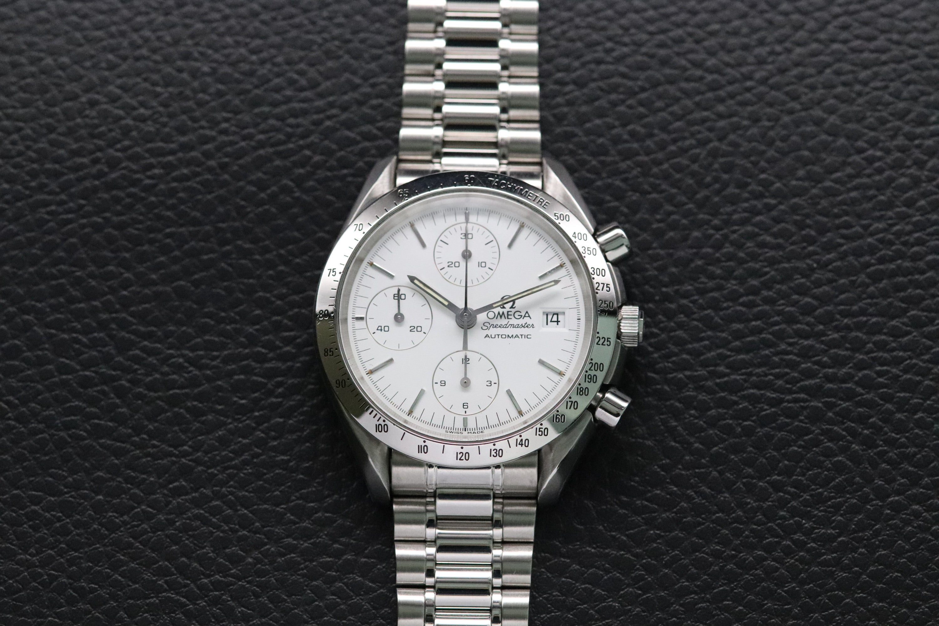 Omega Speedmaster Date 3511.20 Papers 2012 Albino