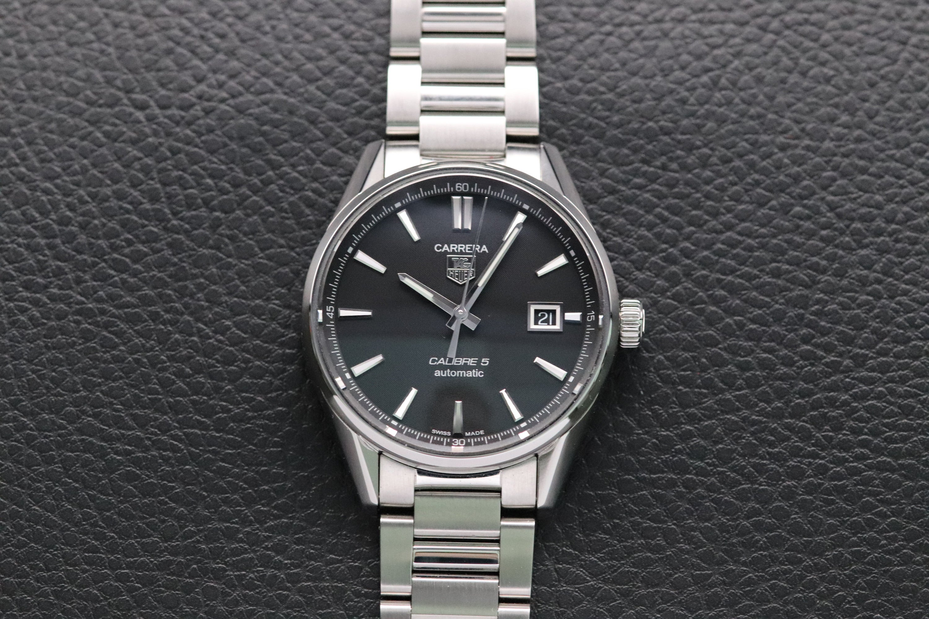 Tag Heuer Carrera Calibre 5 WAR211A Fullset 2018 Box+Papers