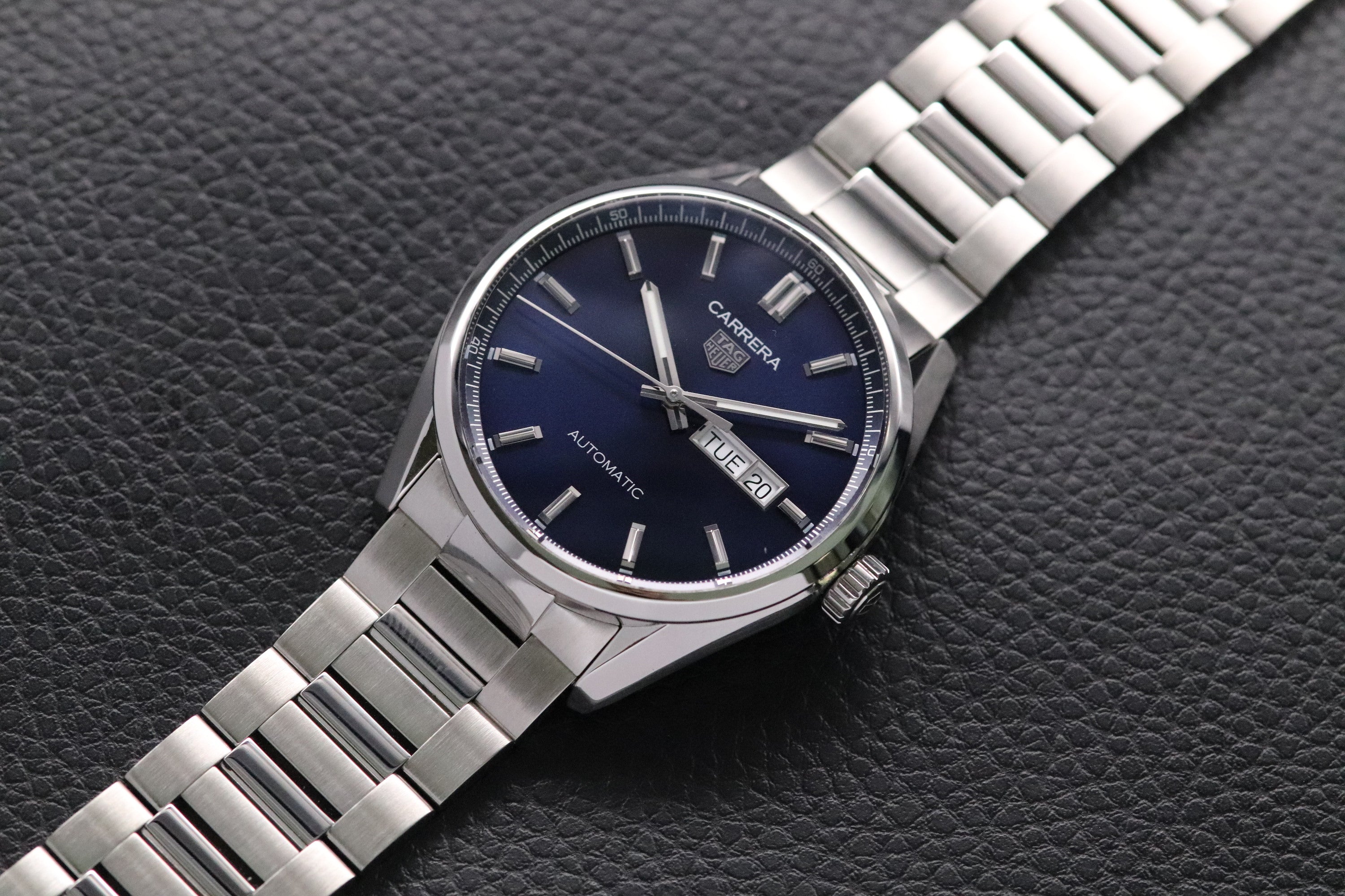 Tag Heuer Carrera Calibre 5 WBN2012.BA0640 Fullset 2021 Box+Papers