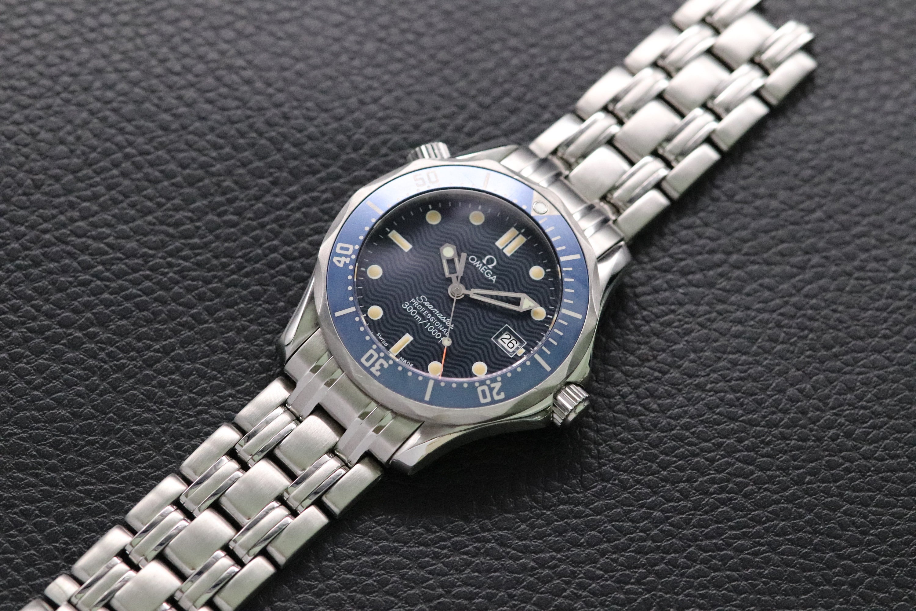 Omega Seamaster 300 2561.80 Blue Dial 1993 Paper
