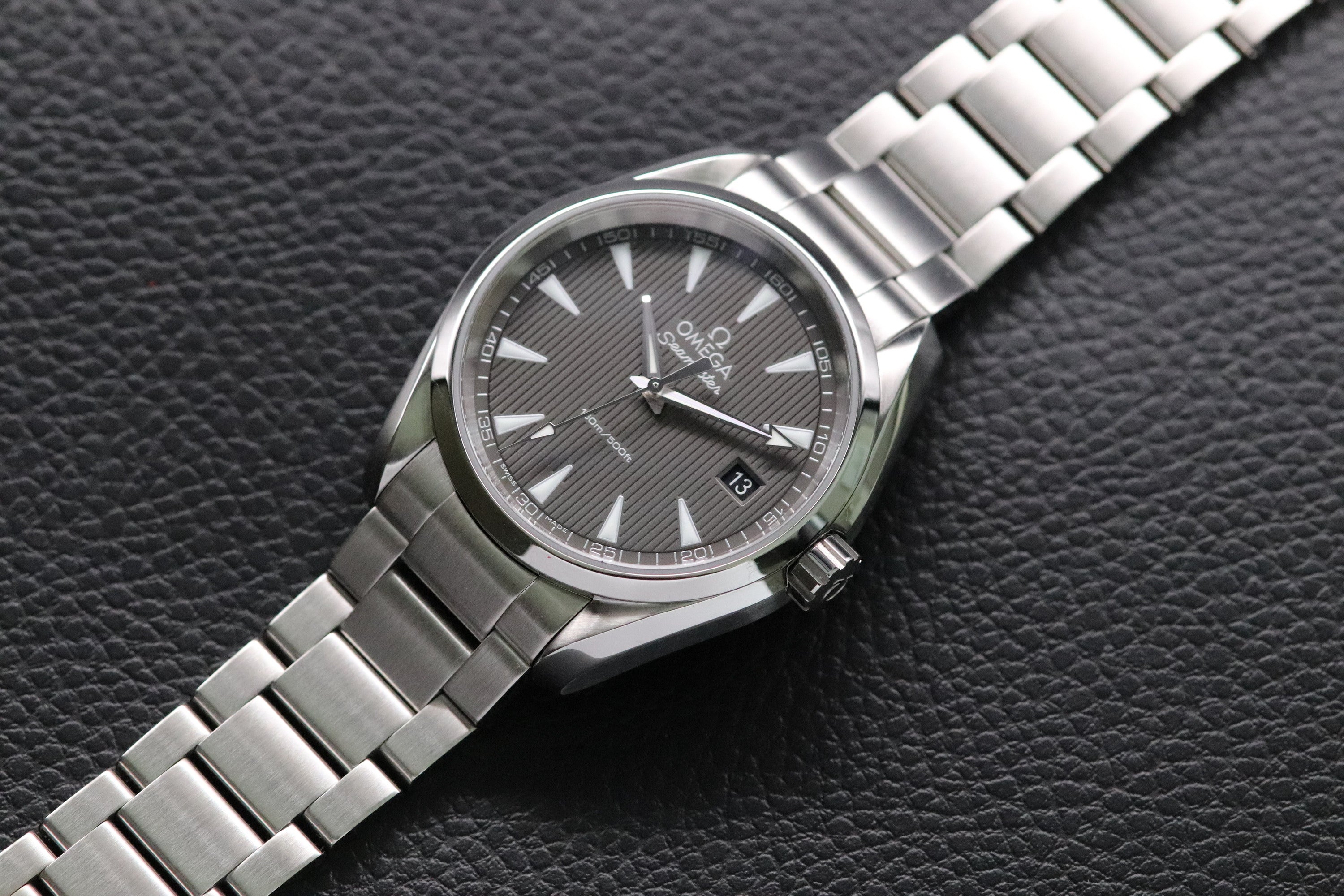 Omega Seamaster Aqua Terra 231.10.39.60.06.001 Grey Dial Fullset 2015 Box+Paper