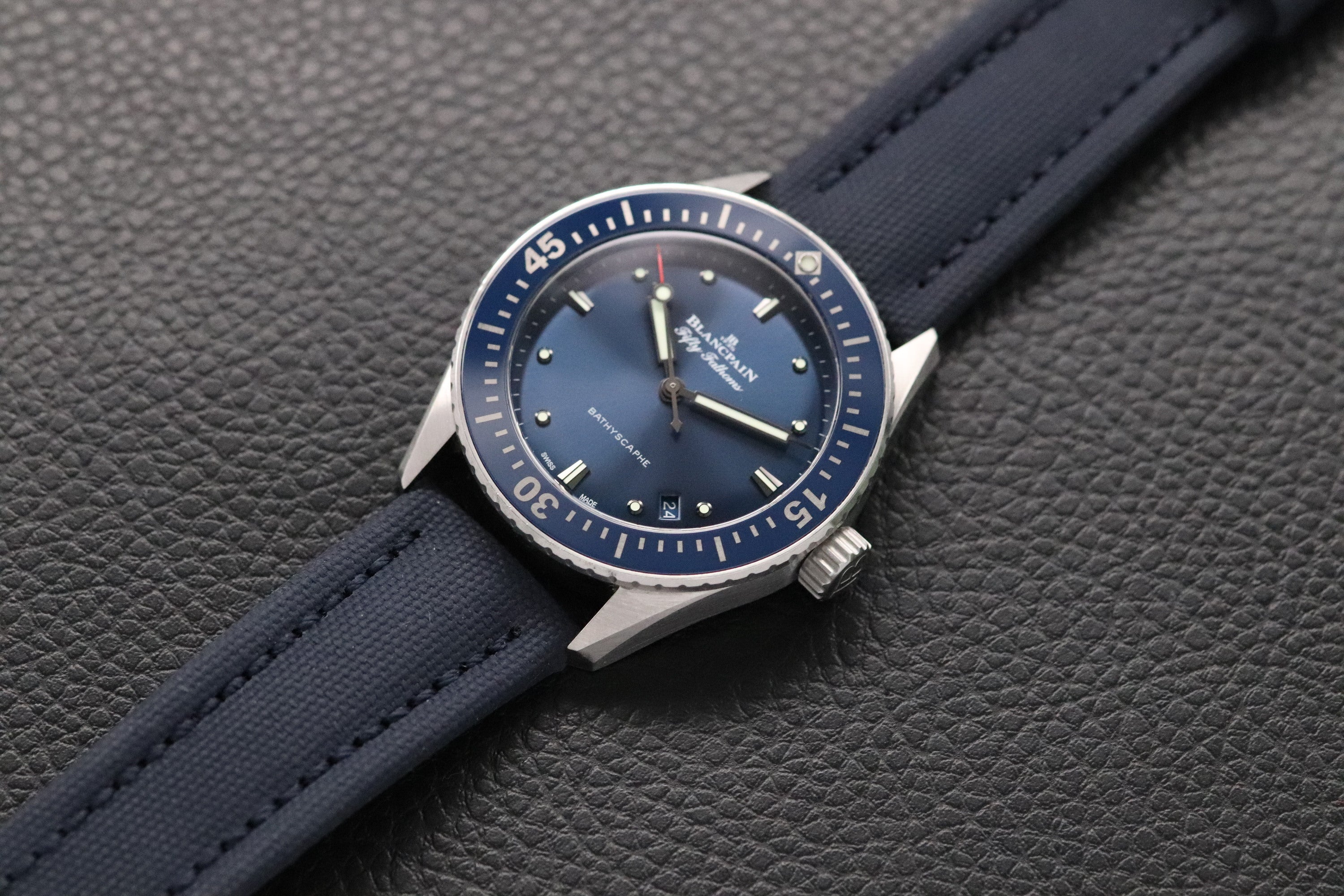 Blancpain Fifty Fathoms Bathyscape 5100-1140-O52A Fullset 2023 Box+Papers