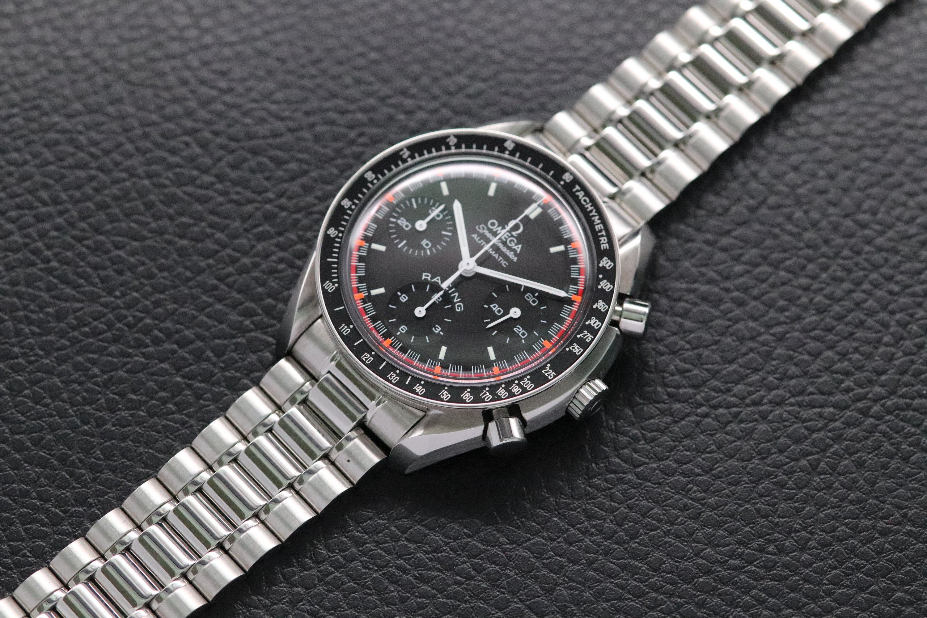 Omega Speedmaster Reduced 3518.50 Michael Schumacher 2001 Fullset Box+Paper