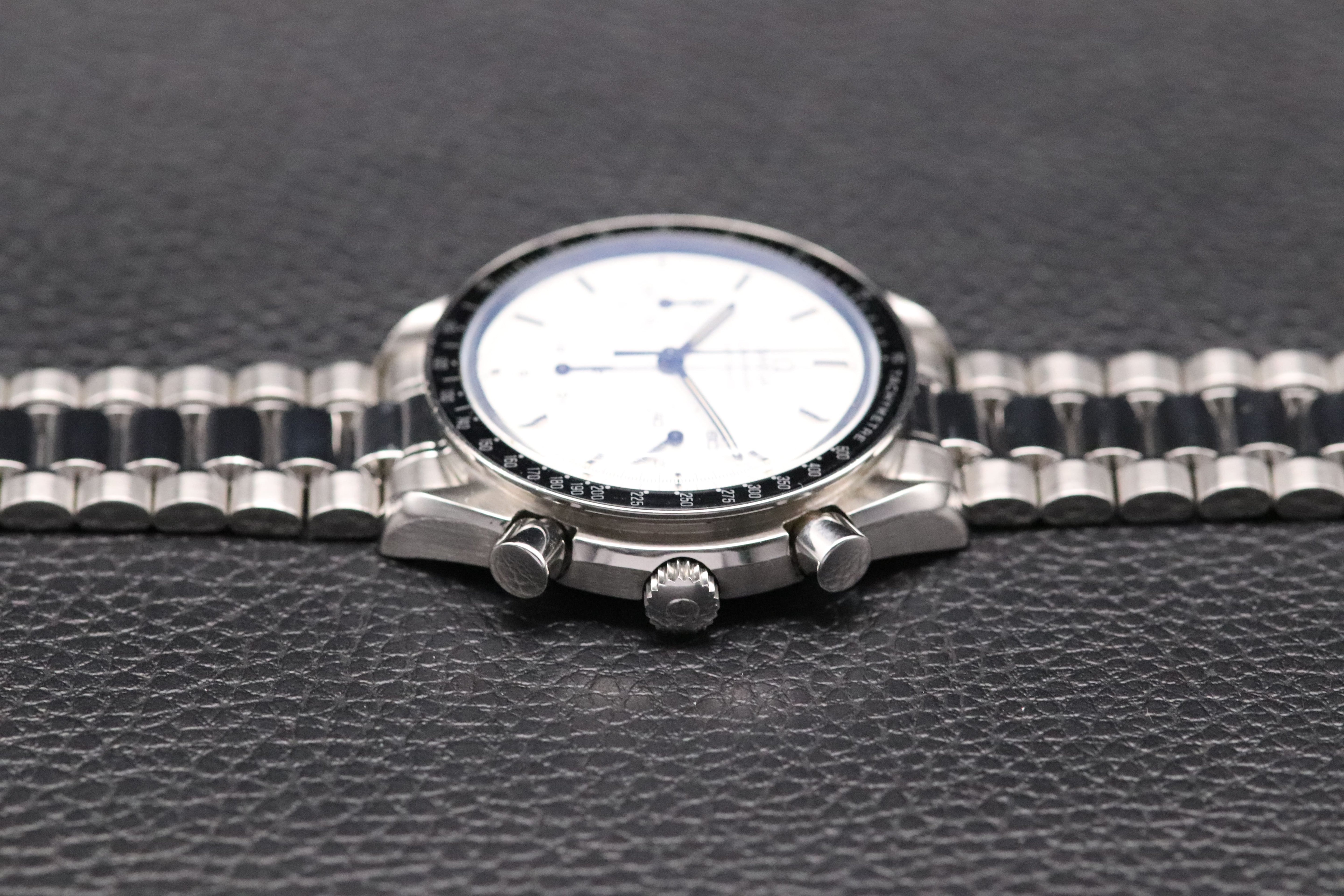 Omega Speedmaster Reduced 3510.20 Albino White Dial 1989