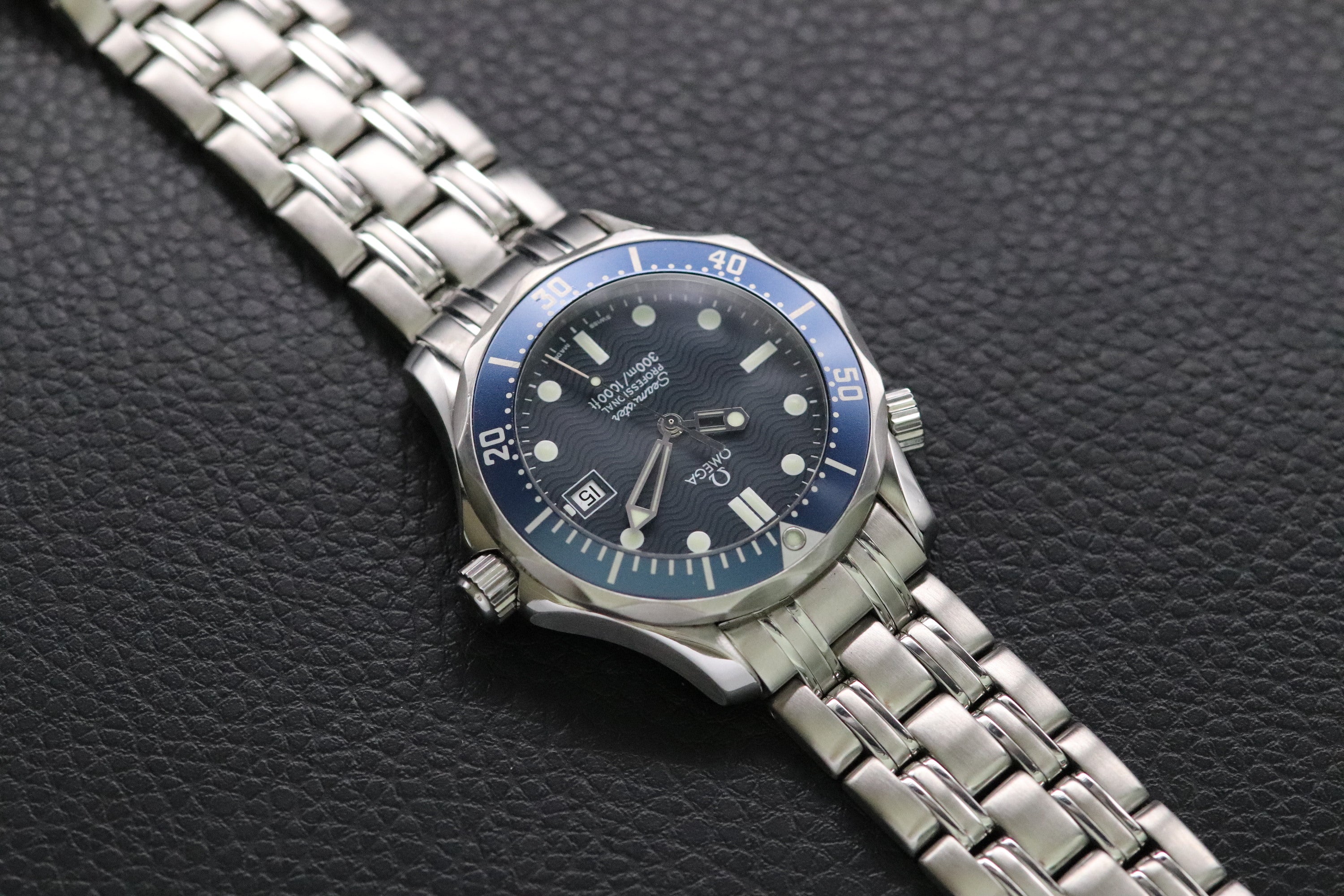 Omega Seamaster 300 2561.80 Blue Dial 1998
