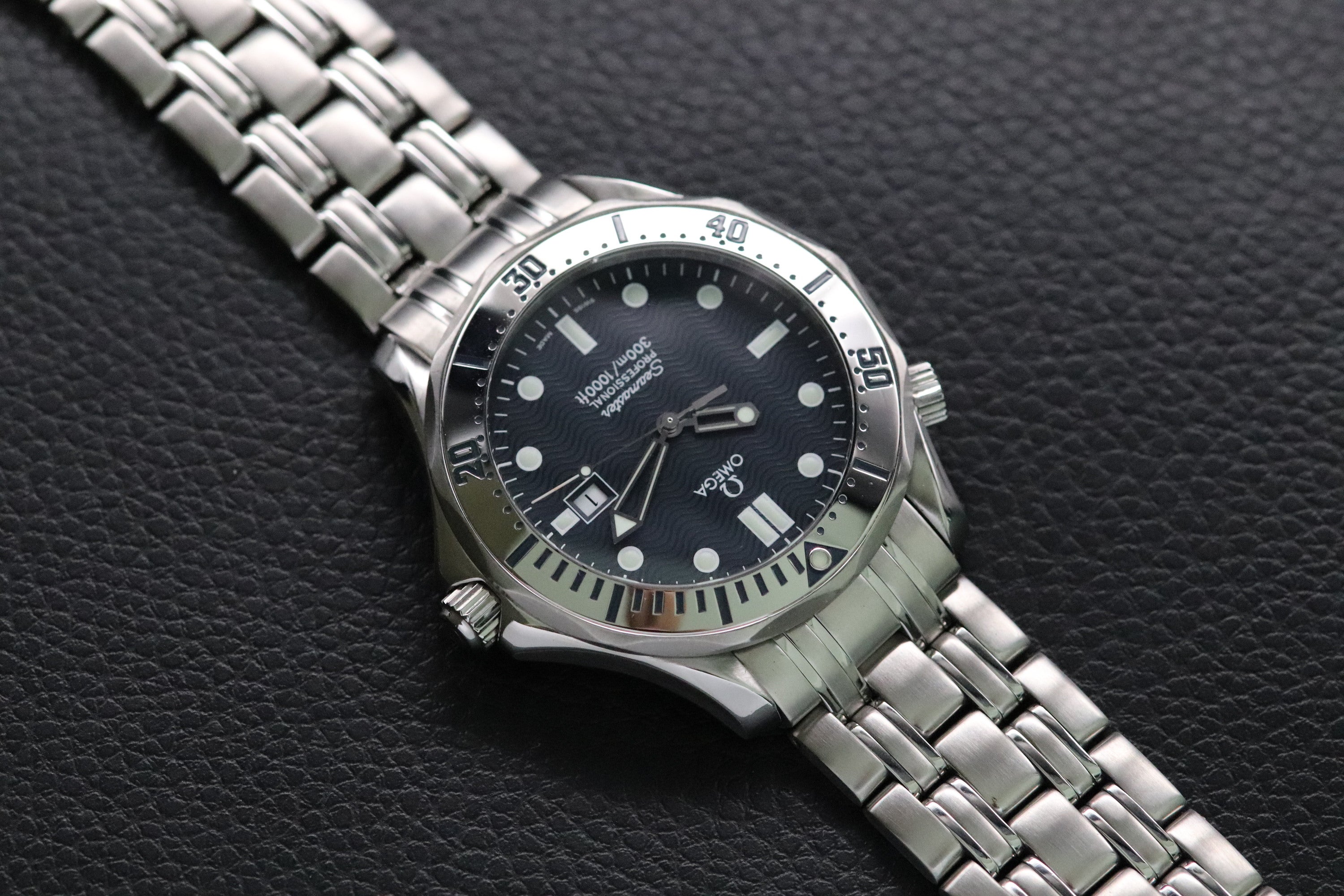 Omega Seamaster 300 2542.80 Blue Dial 1998