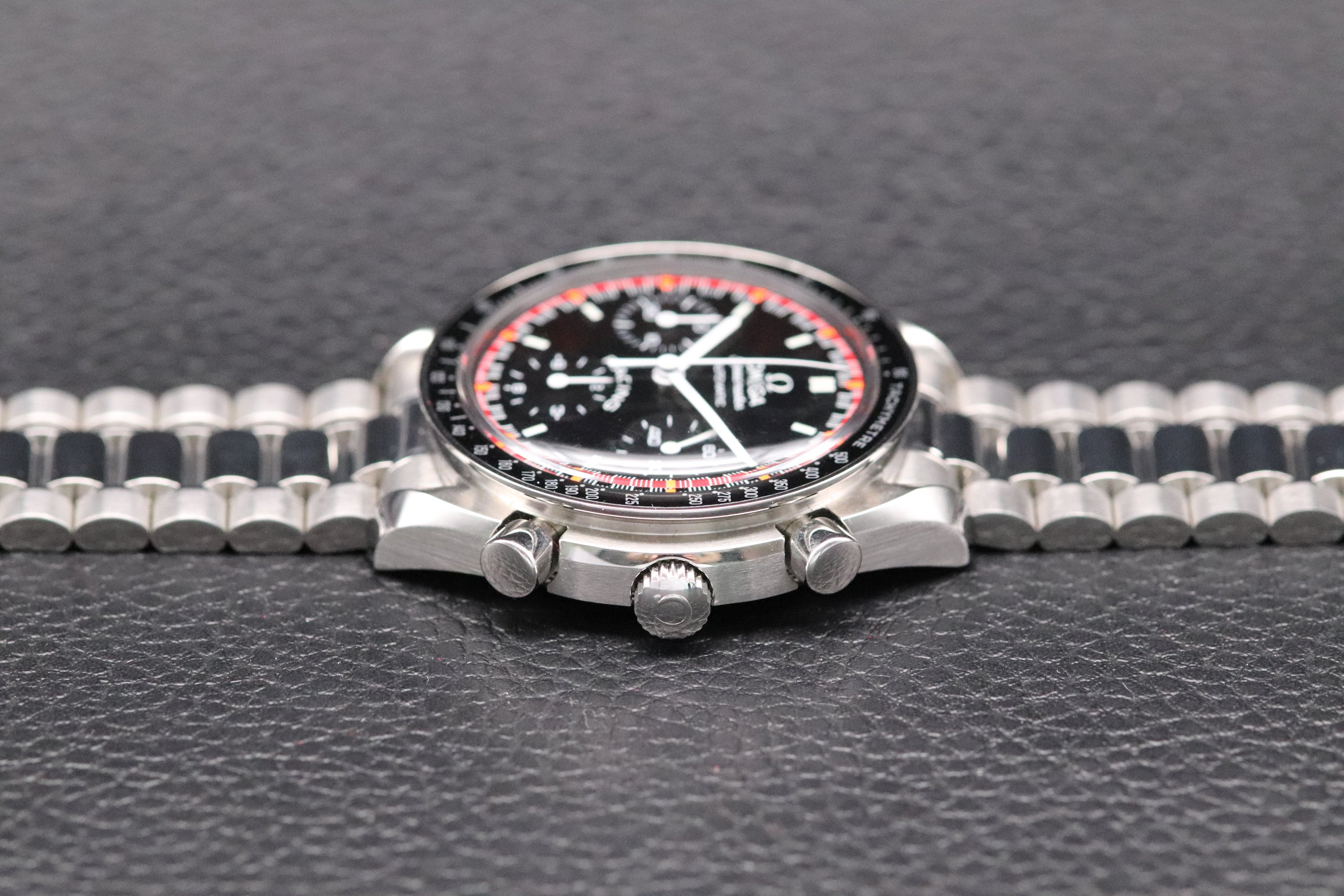 Omega Speedmaster Reduced 3518.50 Michael Schumacher 2001 Fullset Box+Paper