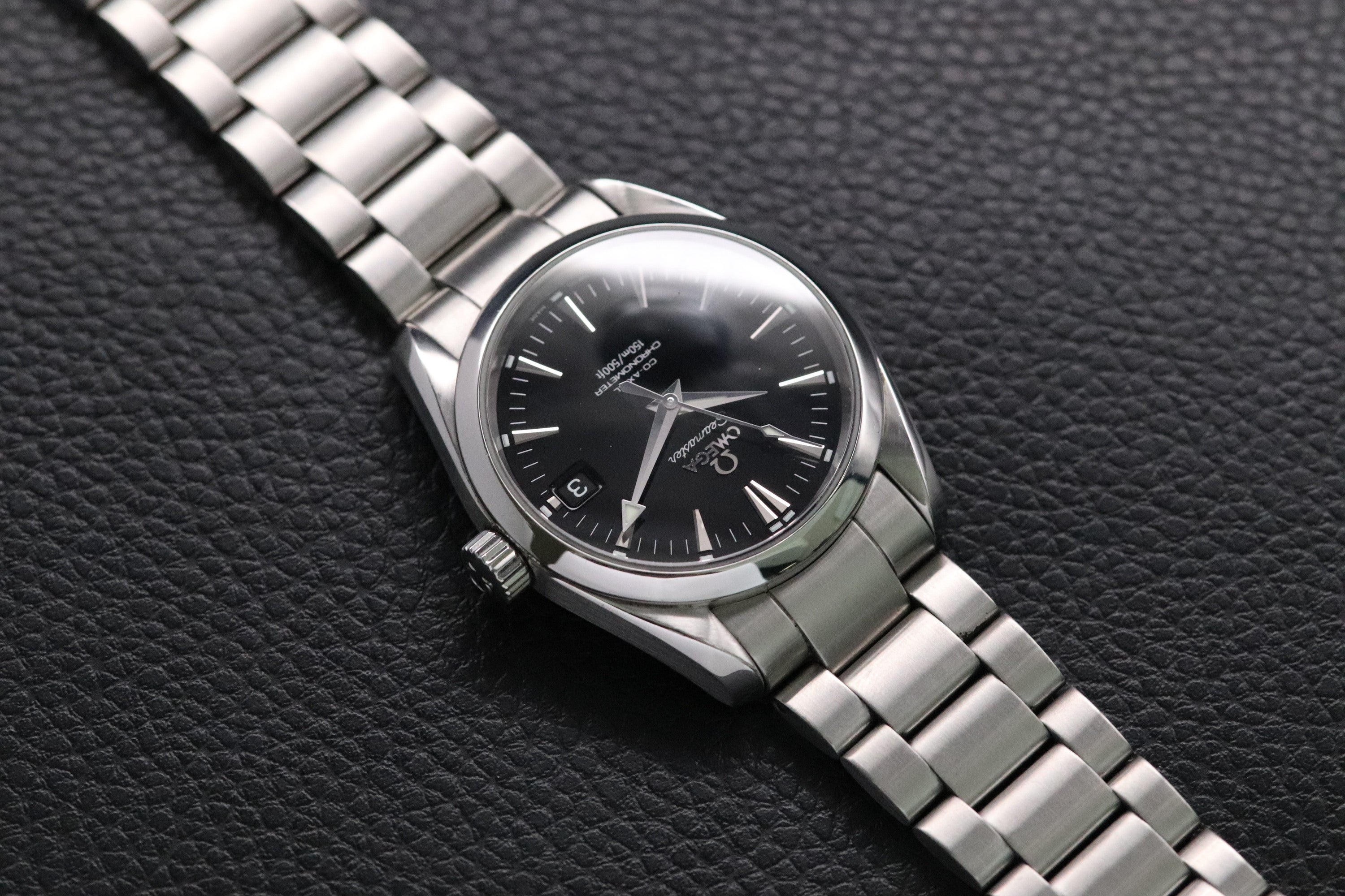 Omega Seamaster Aqua Terra 2504.50 Black Dial 2007
