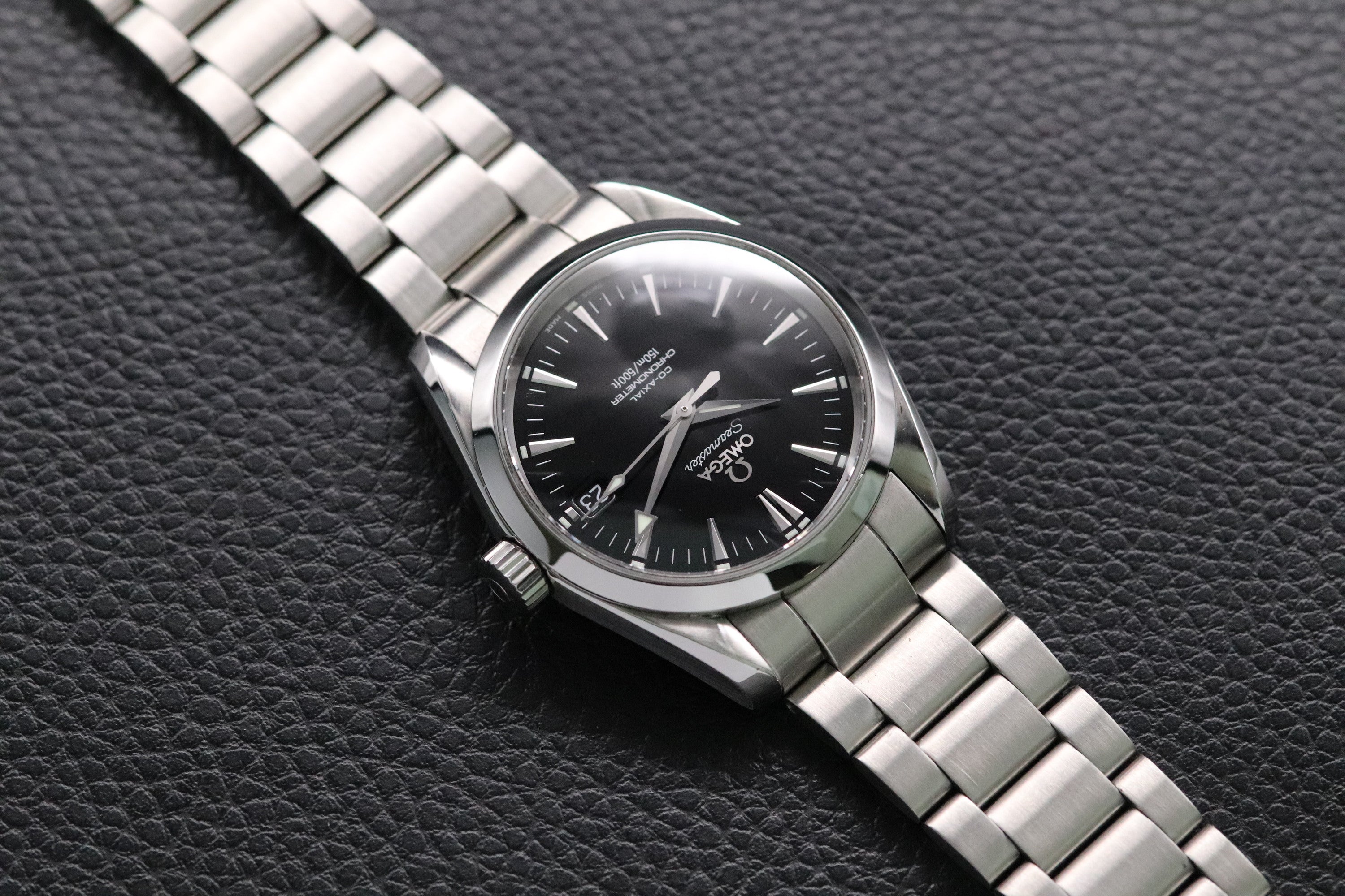 Omega Seamaster Aqua Terra 2504.50 Black Dial 2006