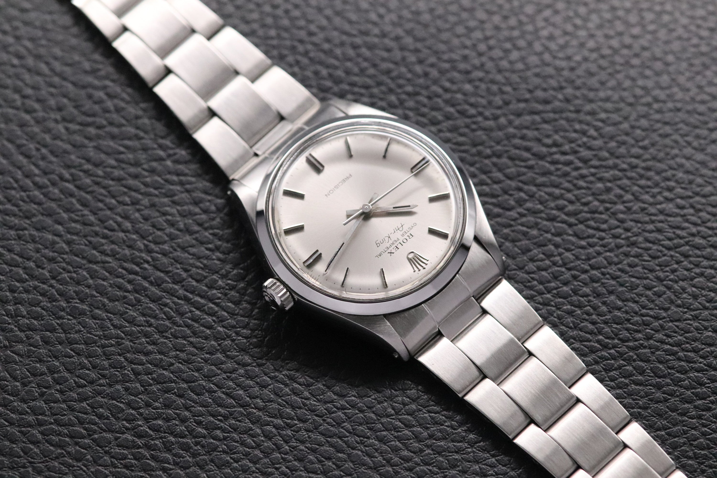 Rolex Air-King 5500 Silver Dial 1971