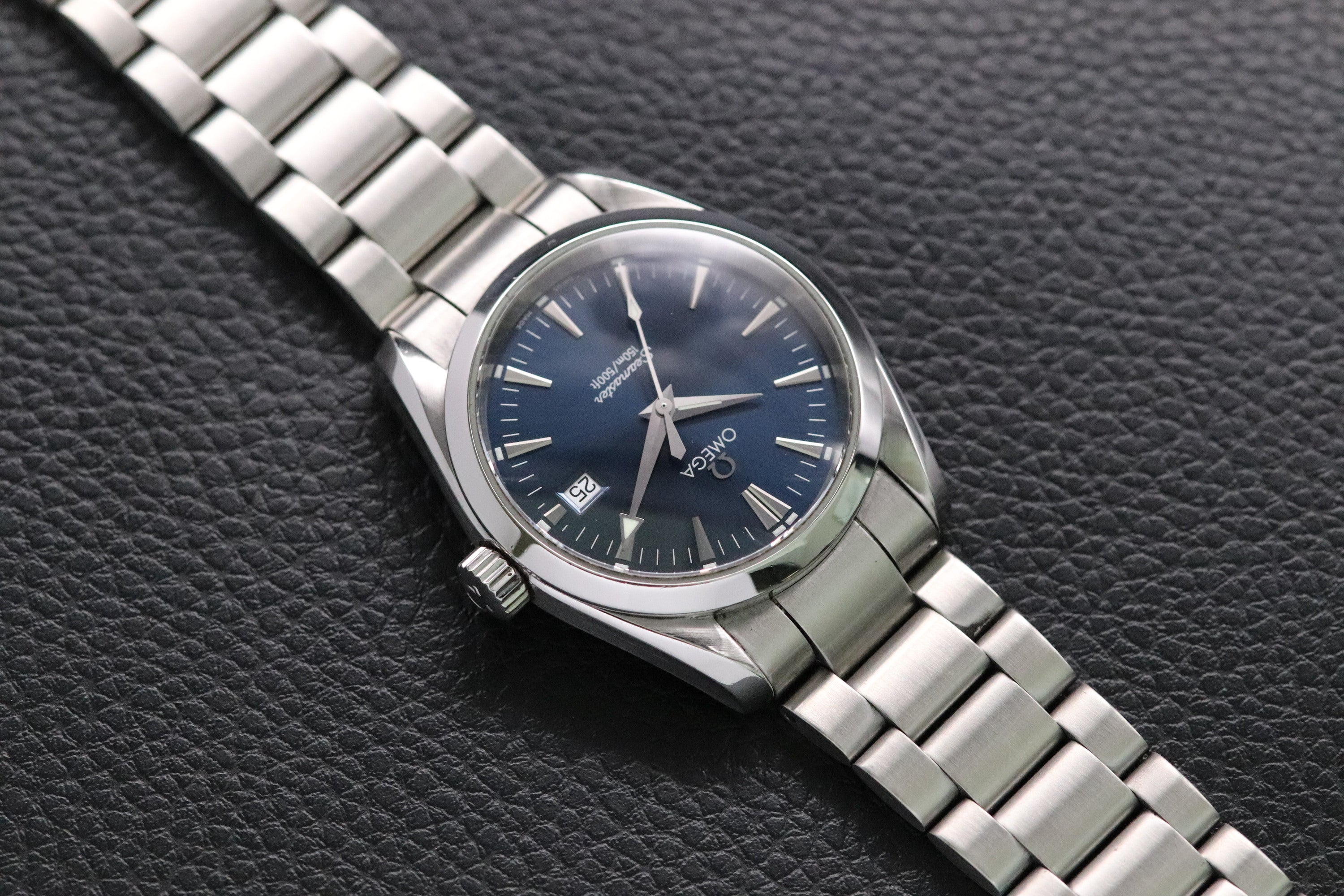 Omega Seamaster Aqua Terra 2518.80 Blue Dial 1998