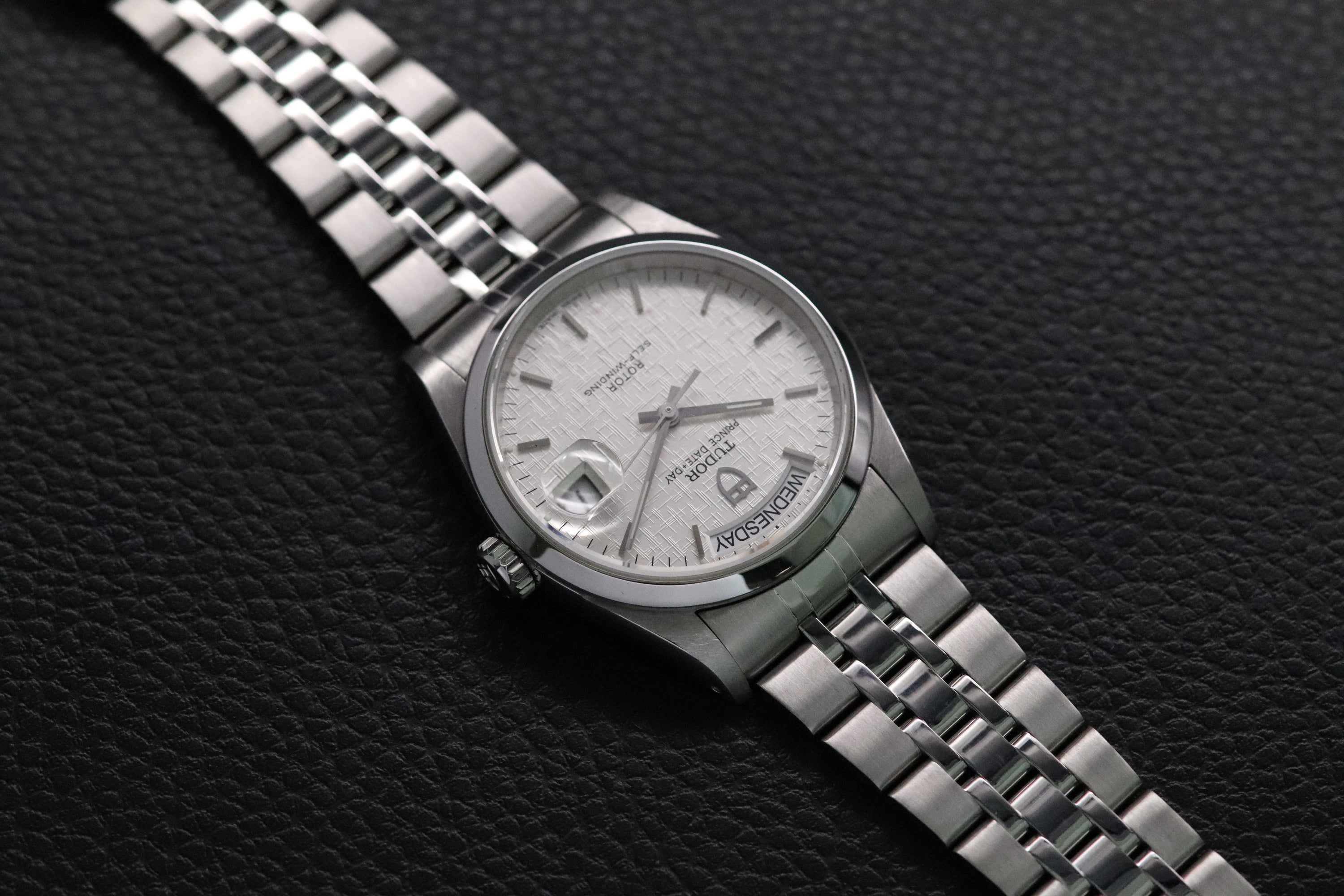 Tudor Prince Date-Day 76200 Linen Dial 2003