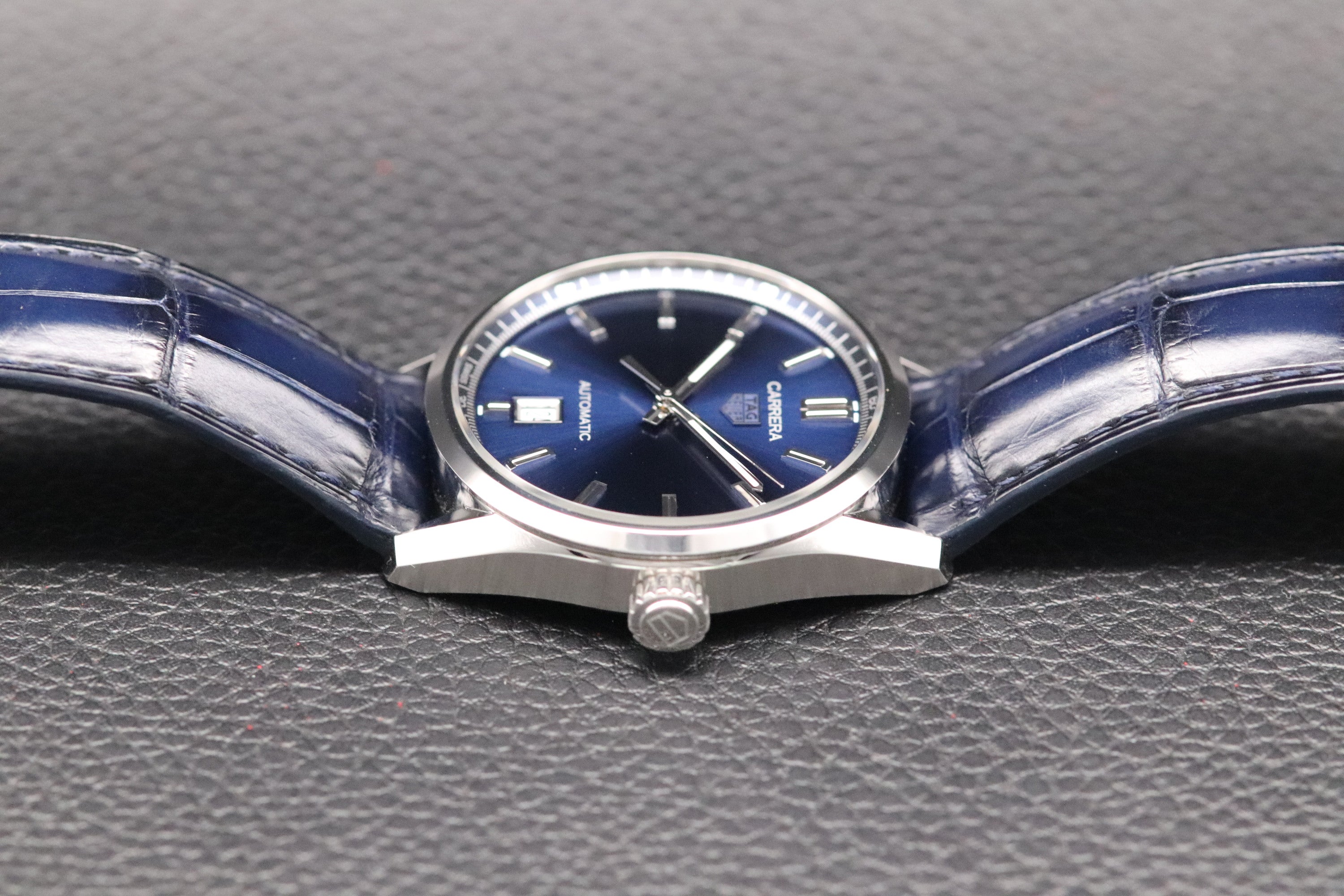 Tag Heuer Carrera Caliber 5 WBN2112-0 Blue Fullset 2022 Box+Papers