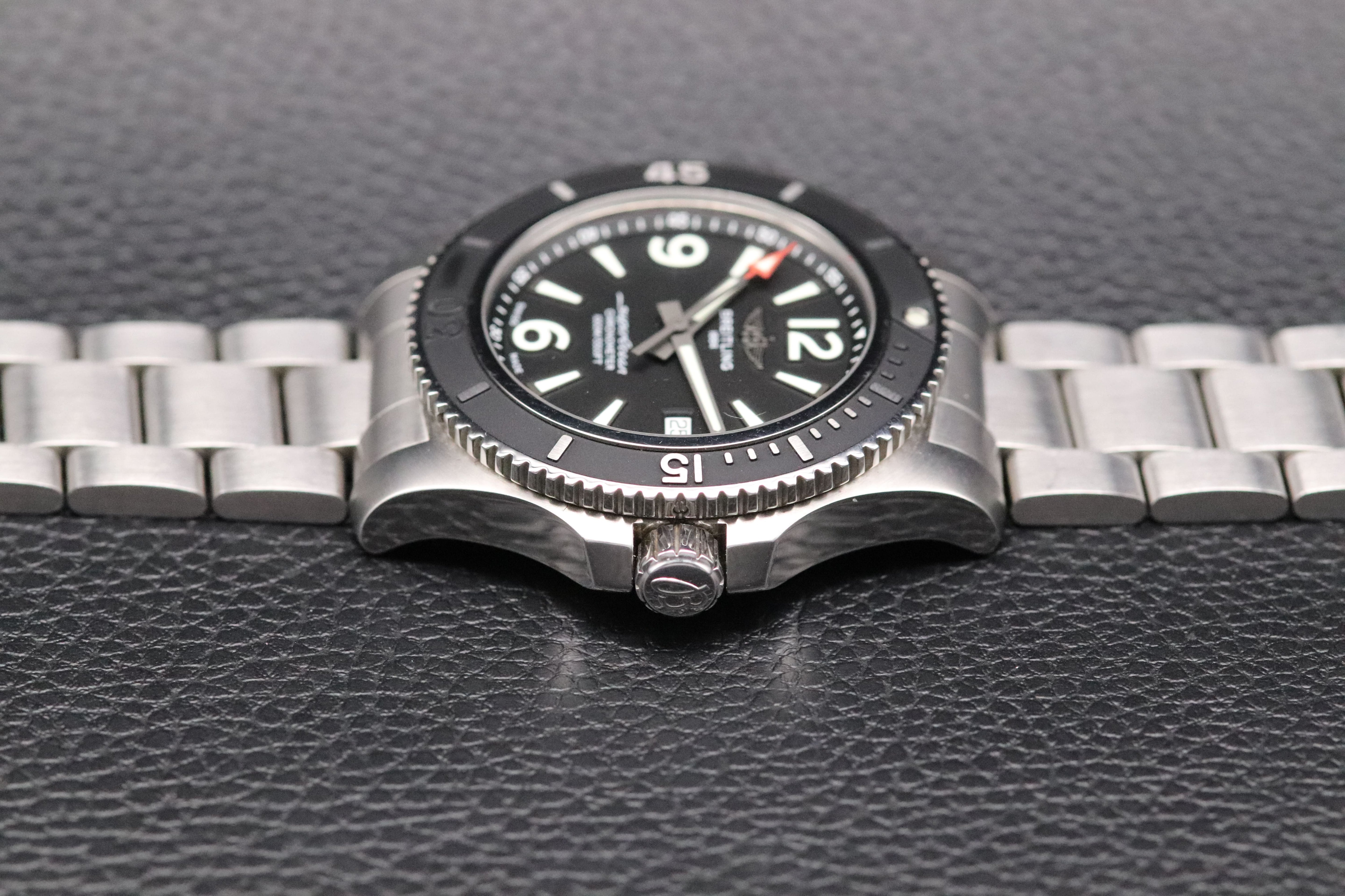 Breitling Superocean 44 Black A17367 Fullset 2022 Box+Papers