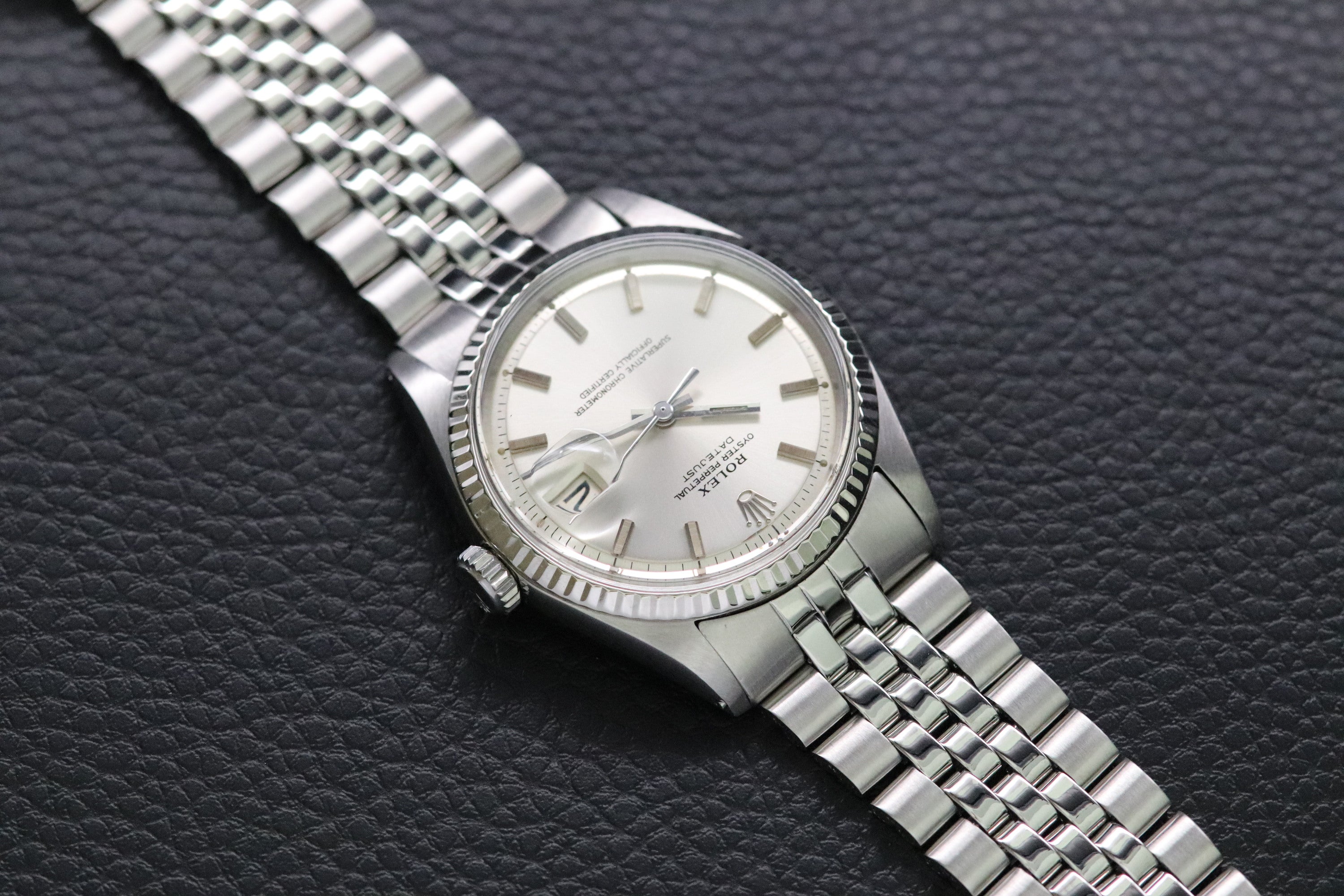Rolex Datejust 1601 Silver Dial 1970