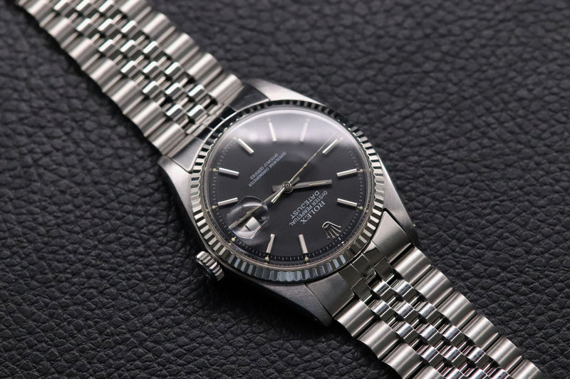 Rolex Datejust 1601 Black Dial