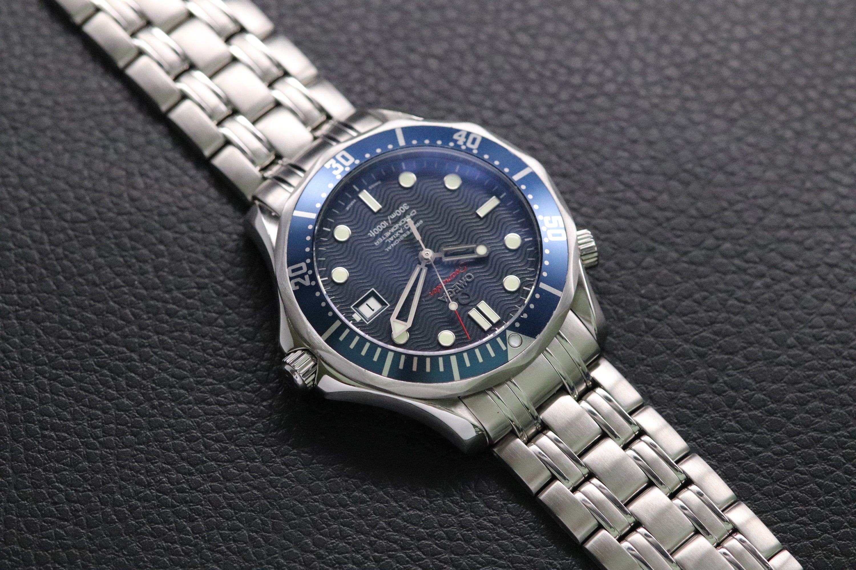Omega Seamaster Diver 2220.80 Blue Dial 2009