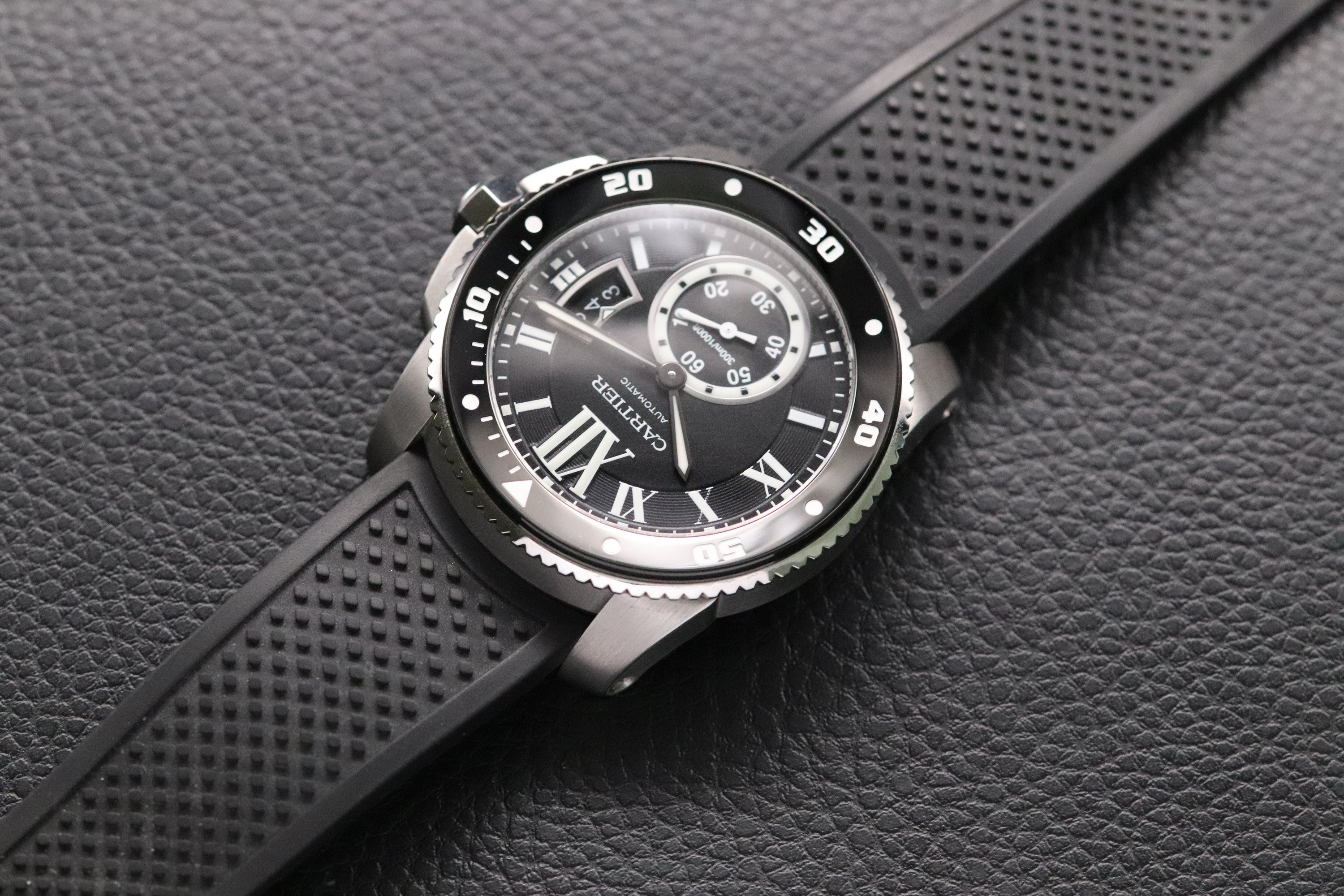 Cartier Calibre de Cartier W7100056 Rubber Strap 2016