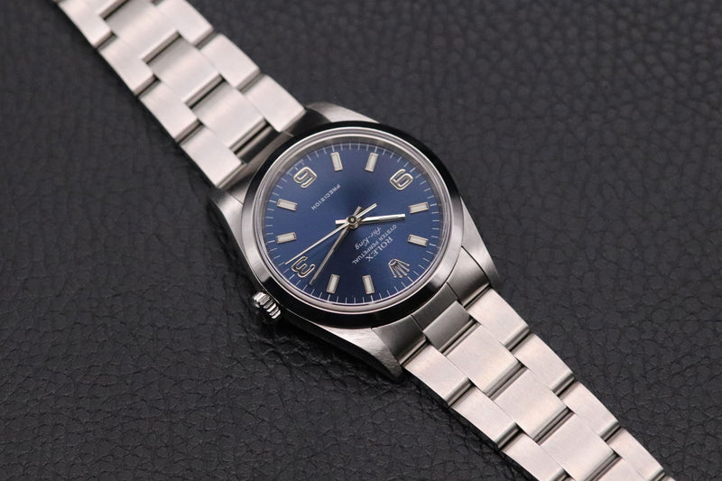 Rolex Air King 14000 Blue NOS