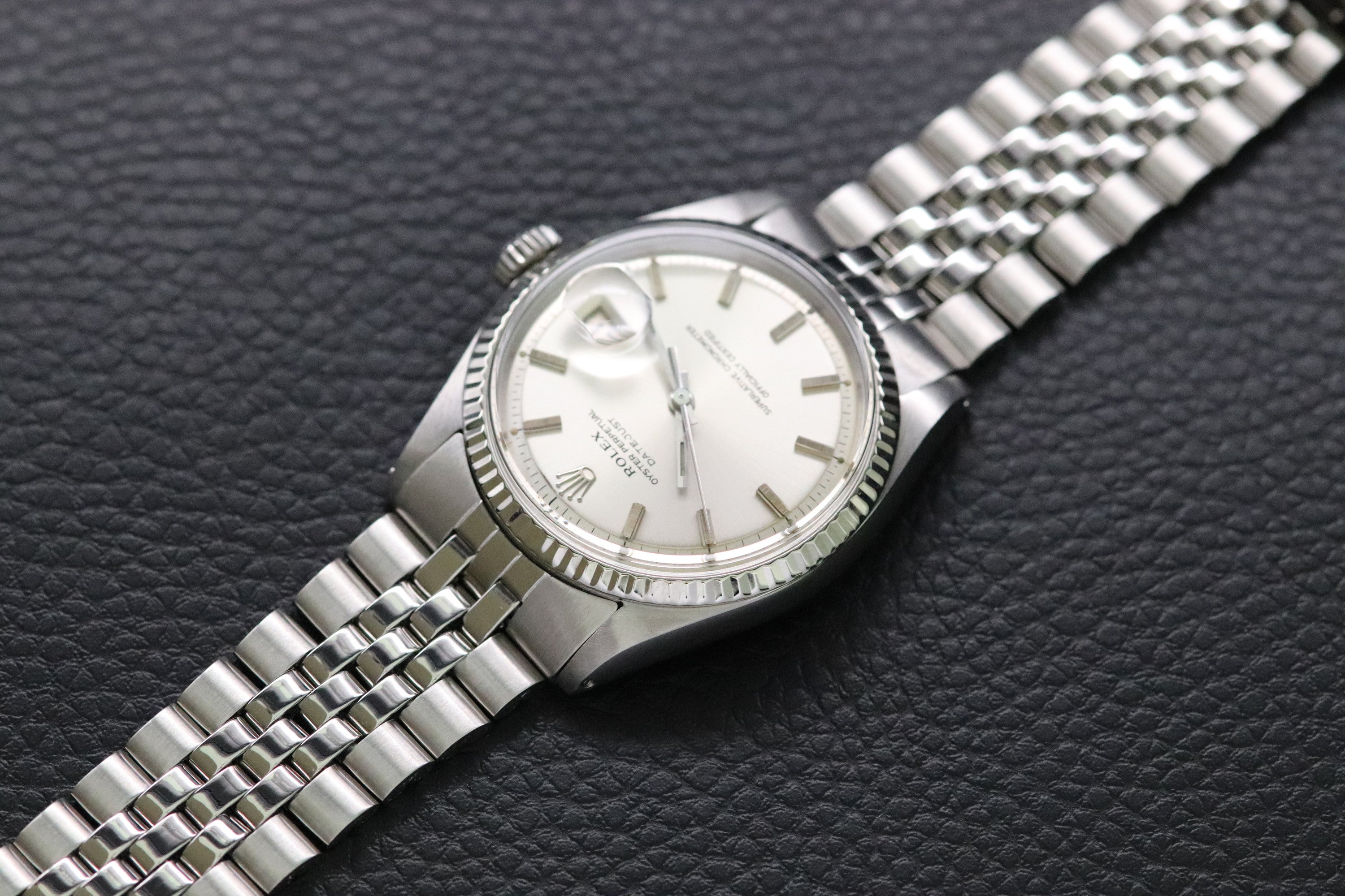 Rolex Datejust 1601 Silver Dial 1970