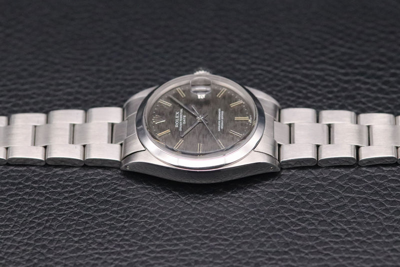 Rolex Date 1500 Grey Mosaic