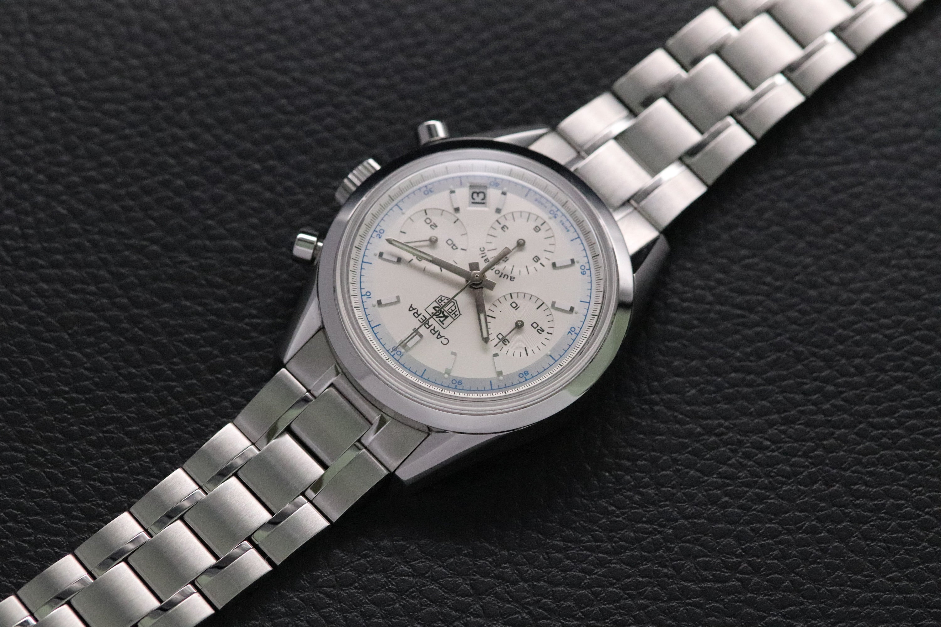 Tag Heuer Carrera Caliber 17 CV2110 Silver Dial 2003