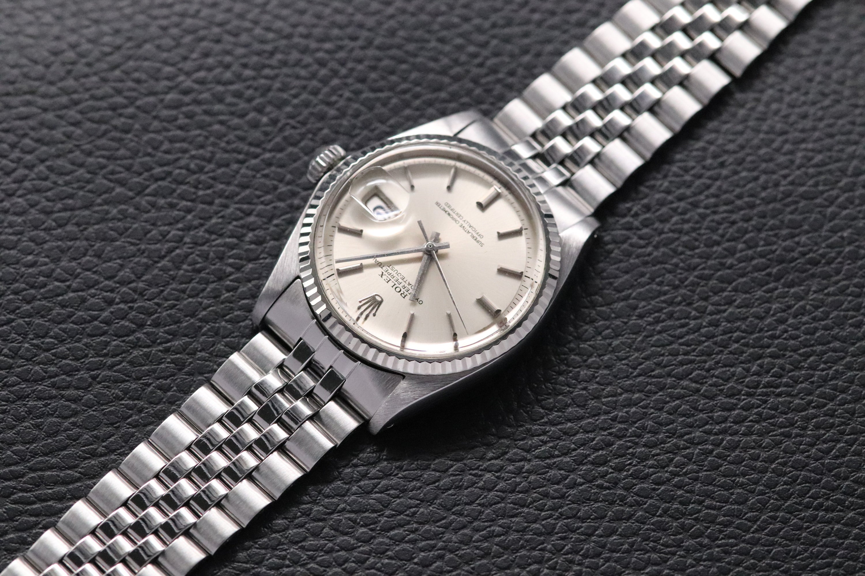 Rolex Datejust 1601 Silver Dial 1970