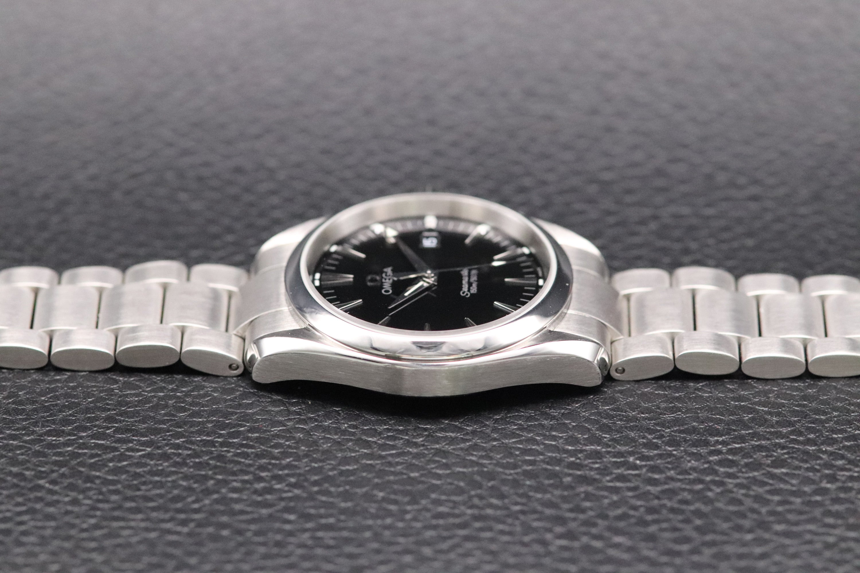 Omega Seamaster Aqua Terra 2518.50 Black Dial 1998 Papers
