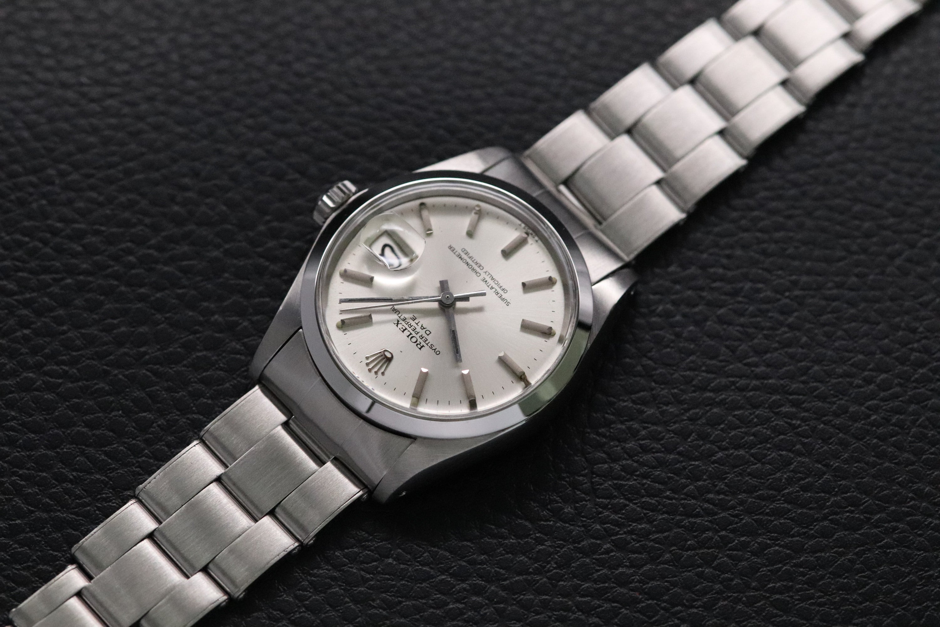 Rolex Date 1500 Silver Dial 1972