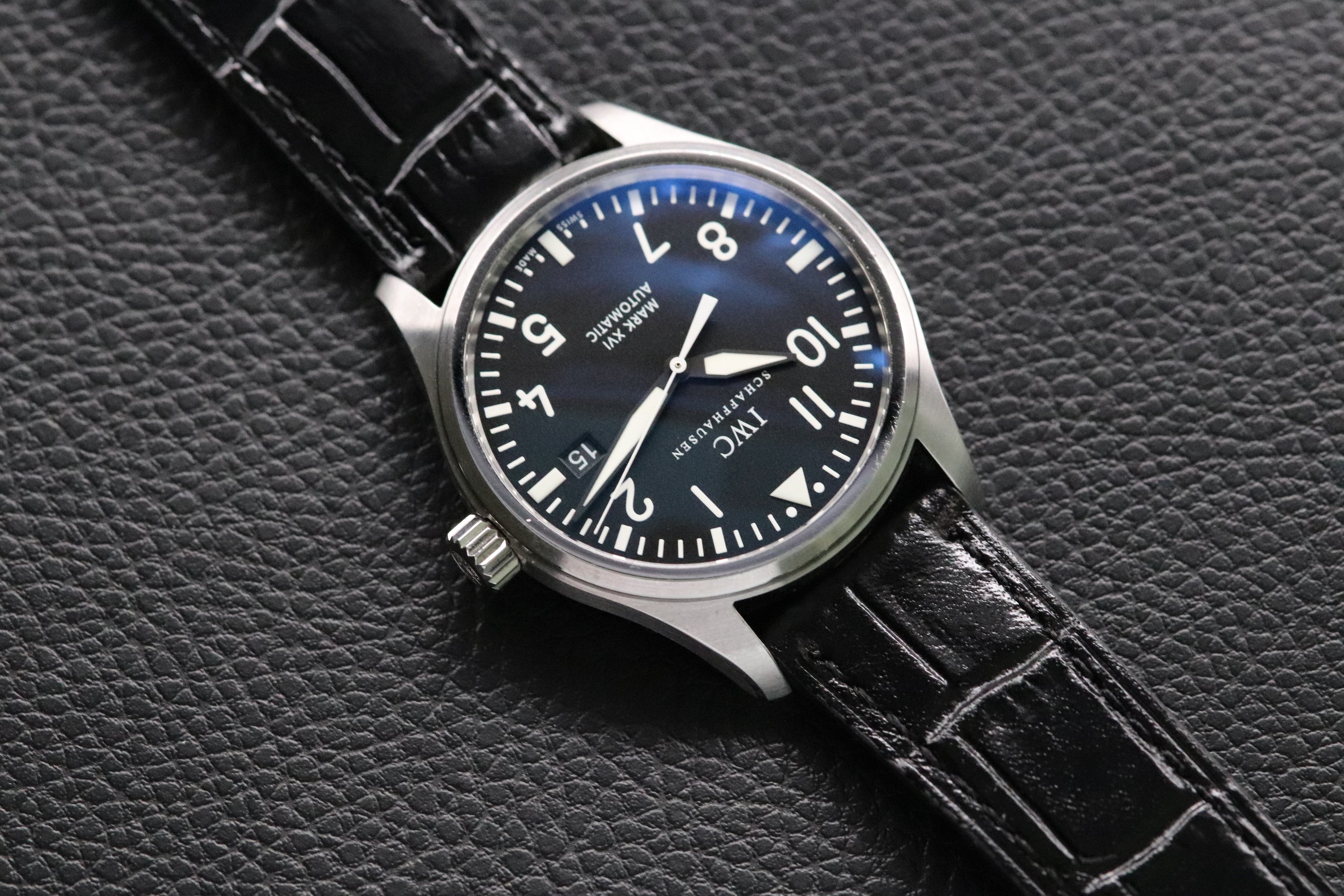 IWC Mark XVI Black IW325501 Pilot 2007 Papers