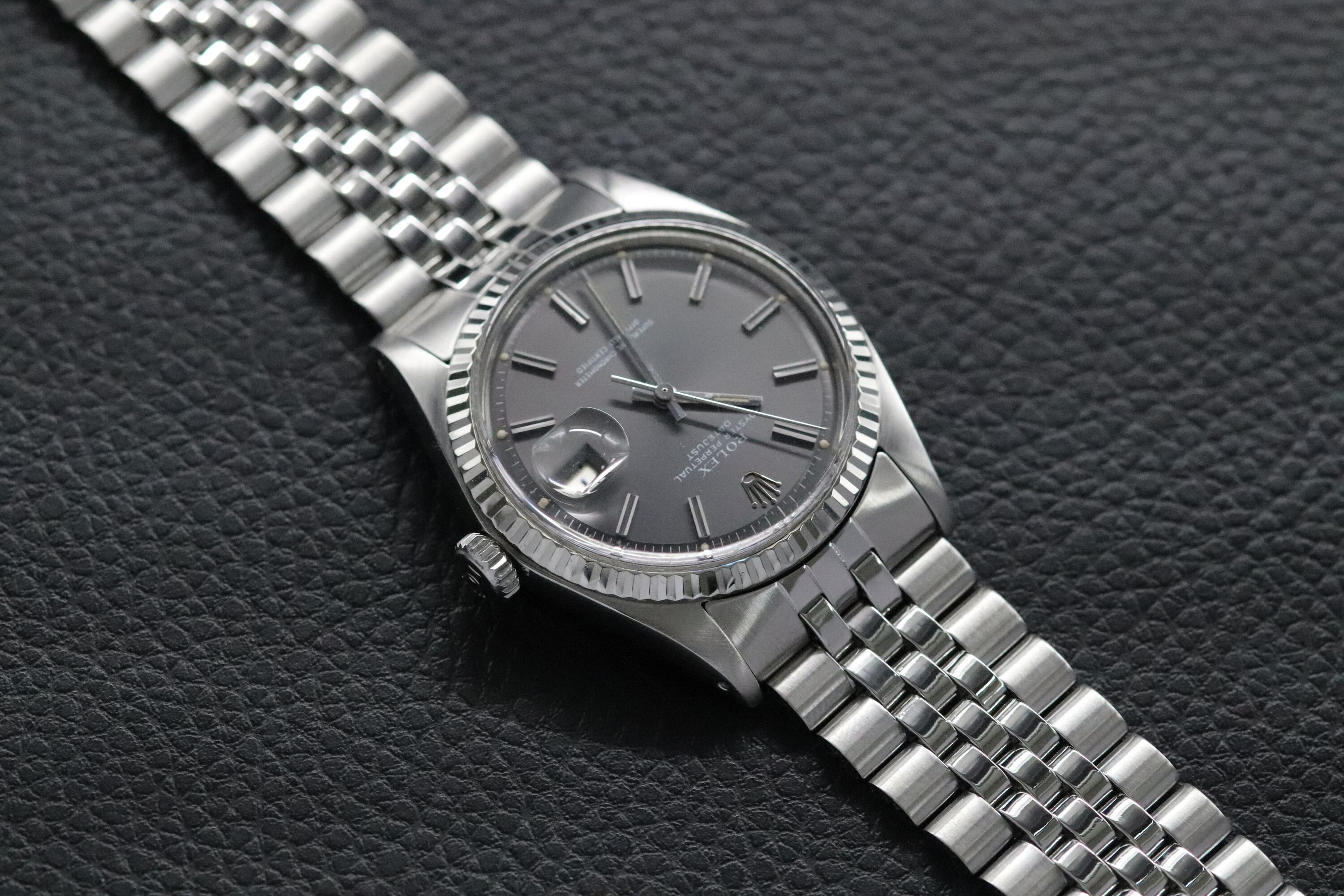 Rolex Datejust 1601 Grey Dial 1972