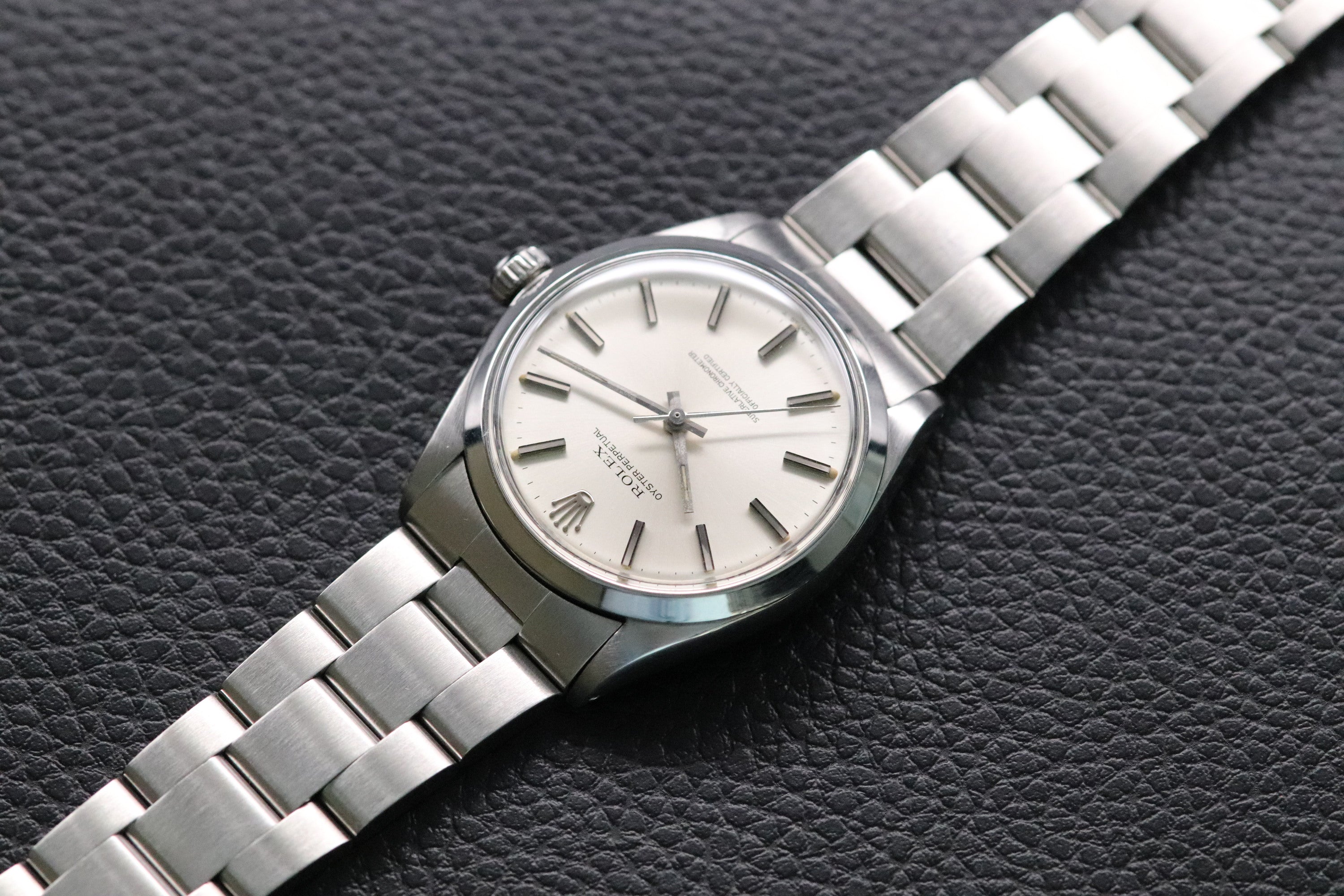 Rolex Oyster Perpetual 1002 Lavender Dial