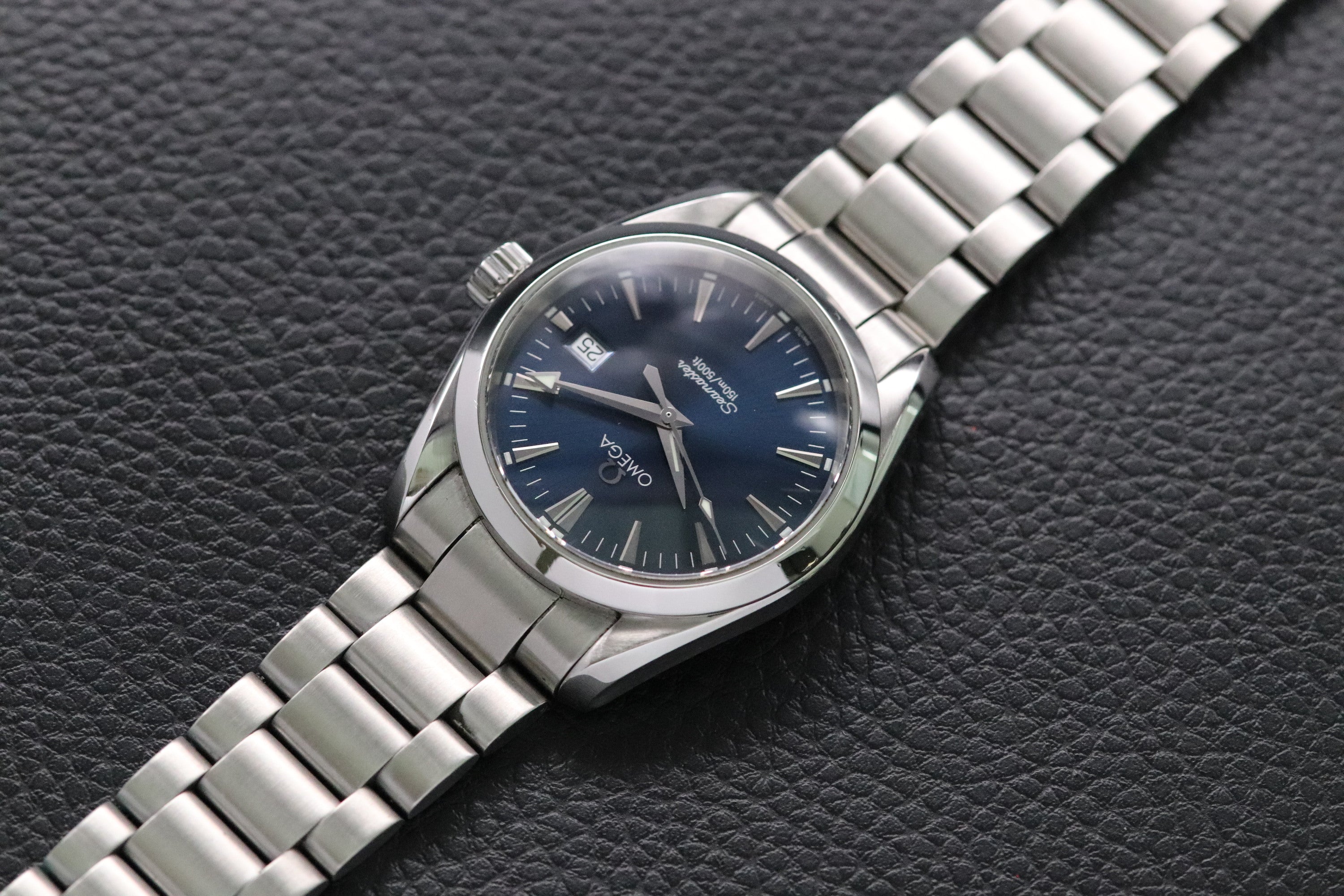 Omega Seamaster Aqua Terra 2518.80 Blue Dial 1998