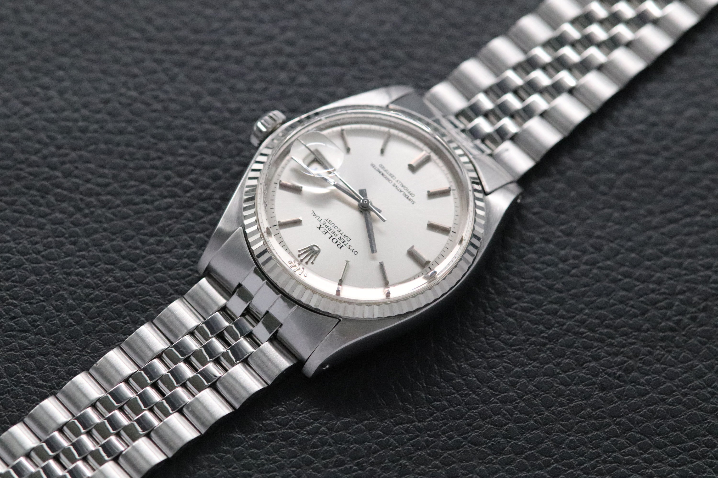 Rolex Datejust 1601 Silver Dial 1973