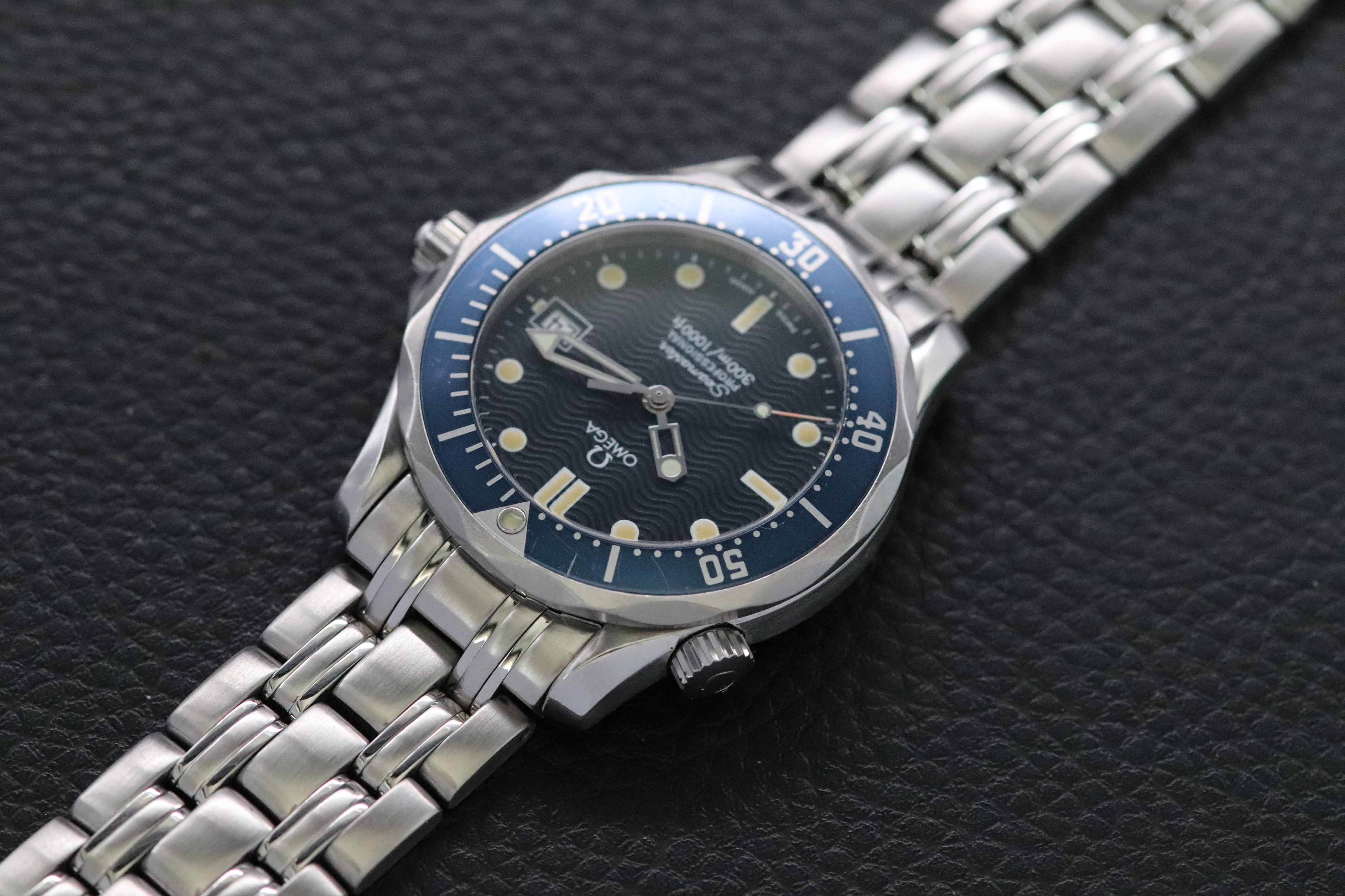 Omega Seamaster 300 2561.80 Blue Dial Fullset 1995 Box+Papers