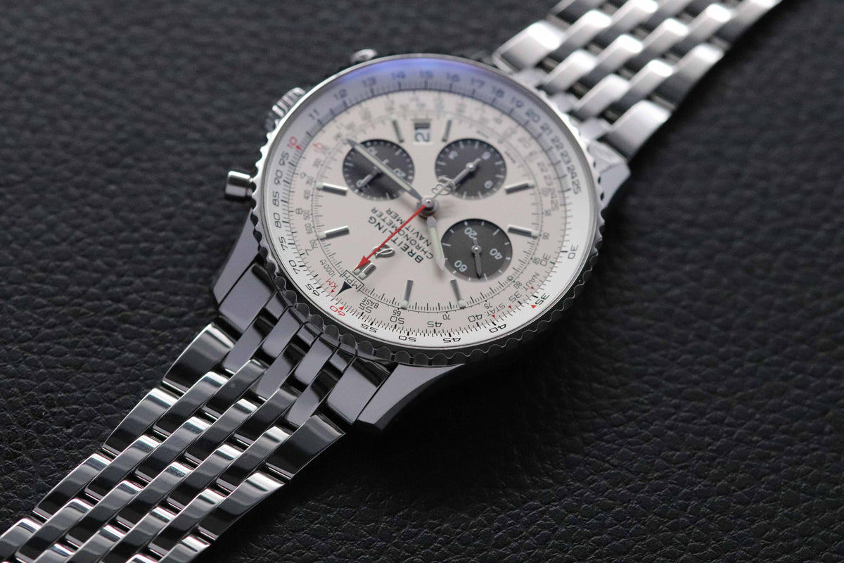 Breitling Navitimer B01 Chronograph 43 AB0121/AB0121211G1A1 Fullset 2024 Box+Papers