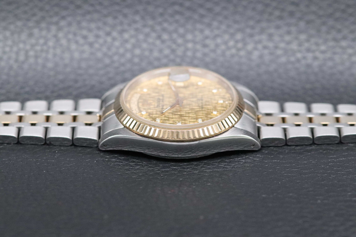Tudor Prince Date-Day 76213 Gold Dial 2010